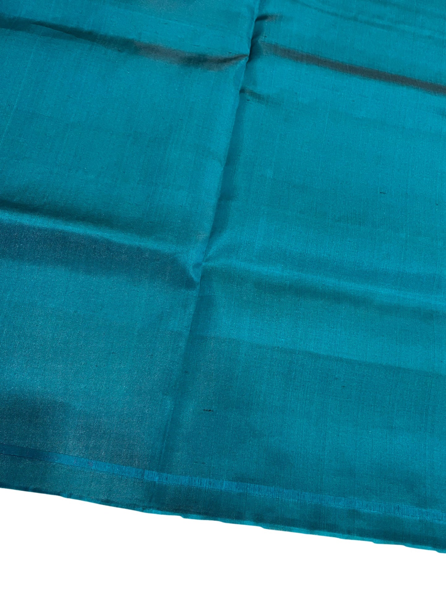 Southloom Pure Handloom Bridal Kanchipuram Silk Saree with Korvai Work (Blue & Purple)