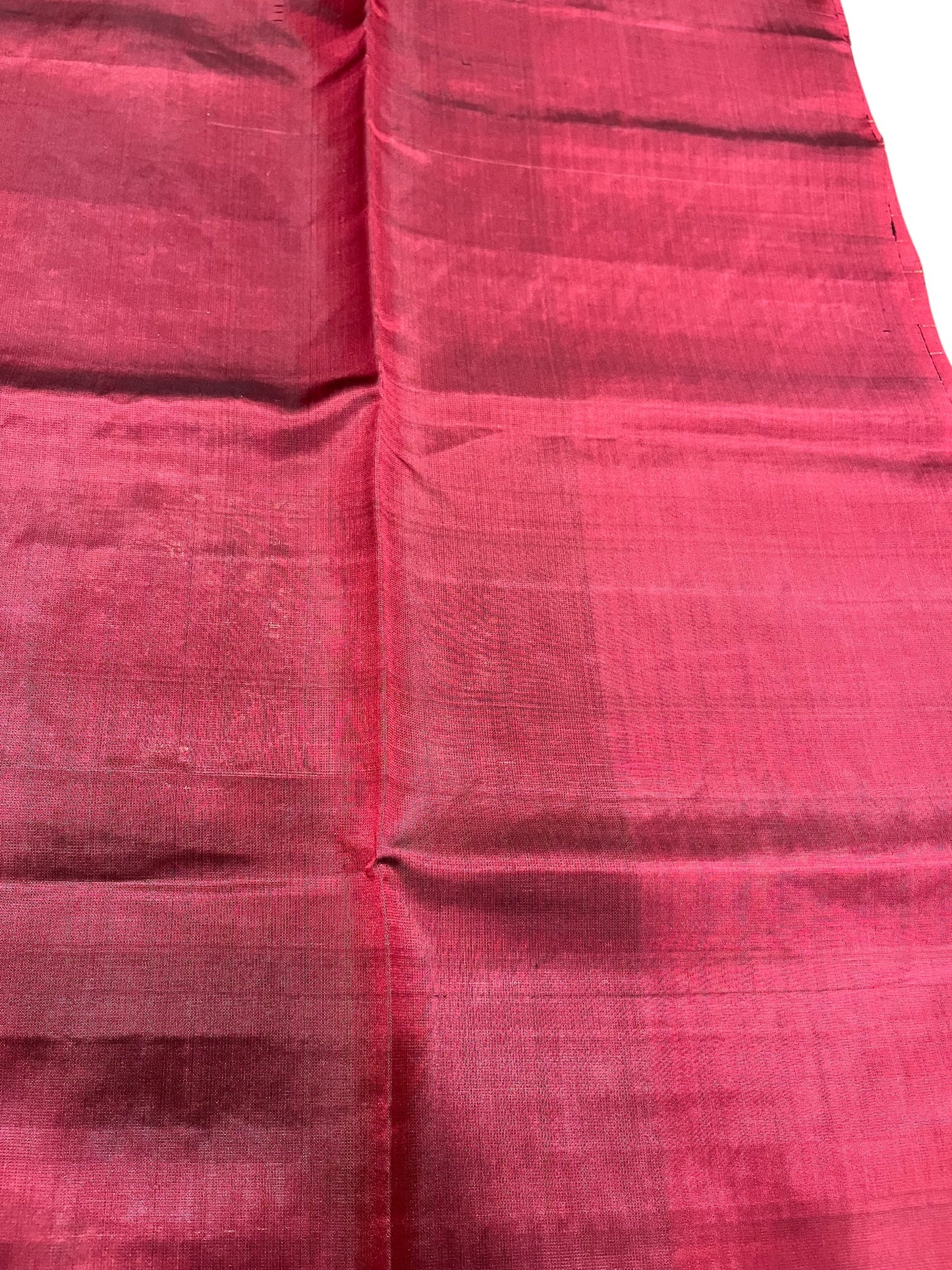 Southloom Pure Handloom Bridal Kanchipuram Silk Saree with Korvai Work (Maroon & Blue)