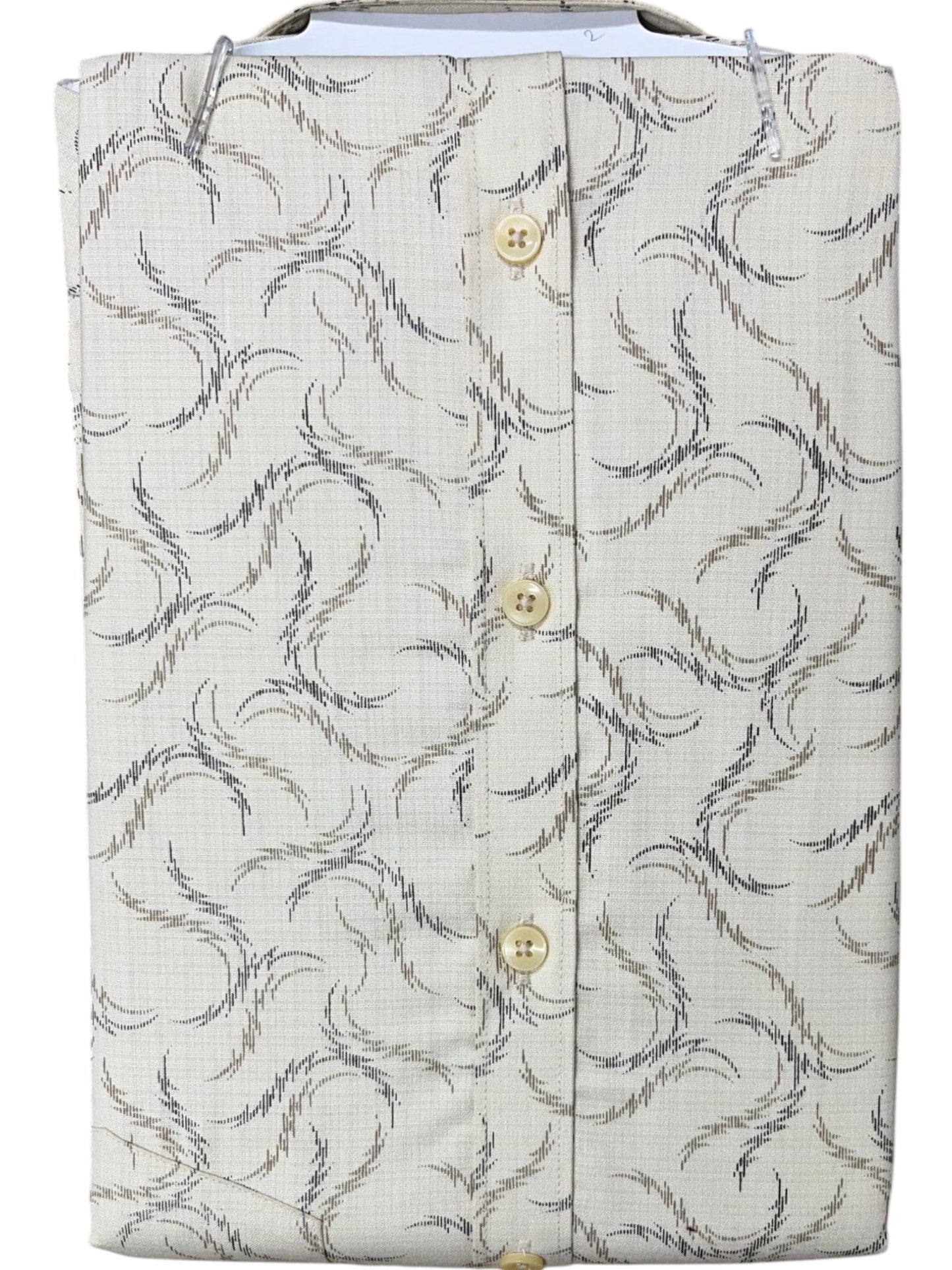 Southloom Pure Cotton Beige Printed Shirt SLSHIRT 38FS