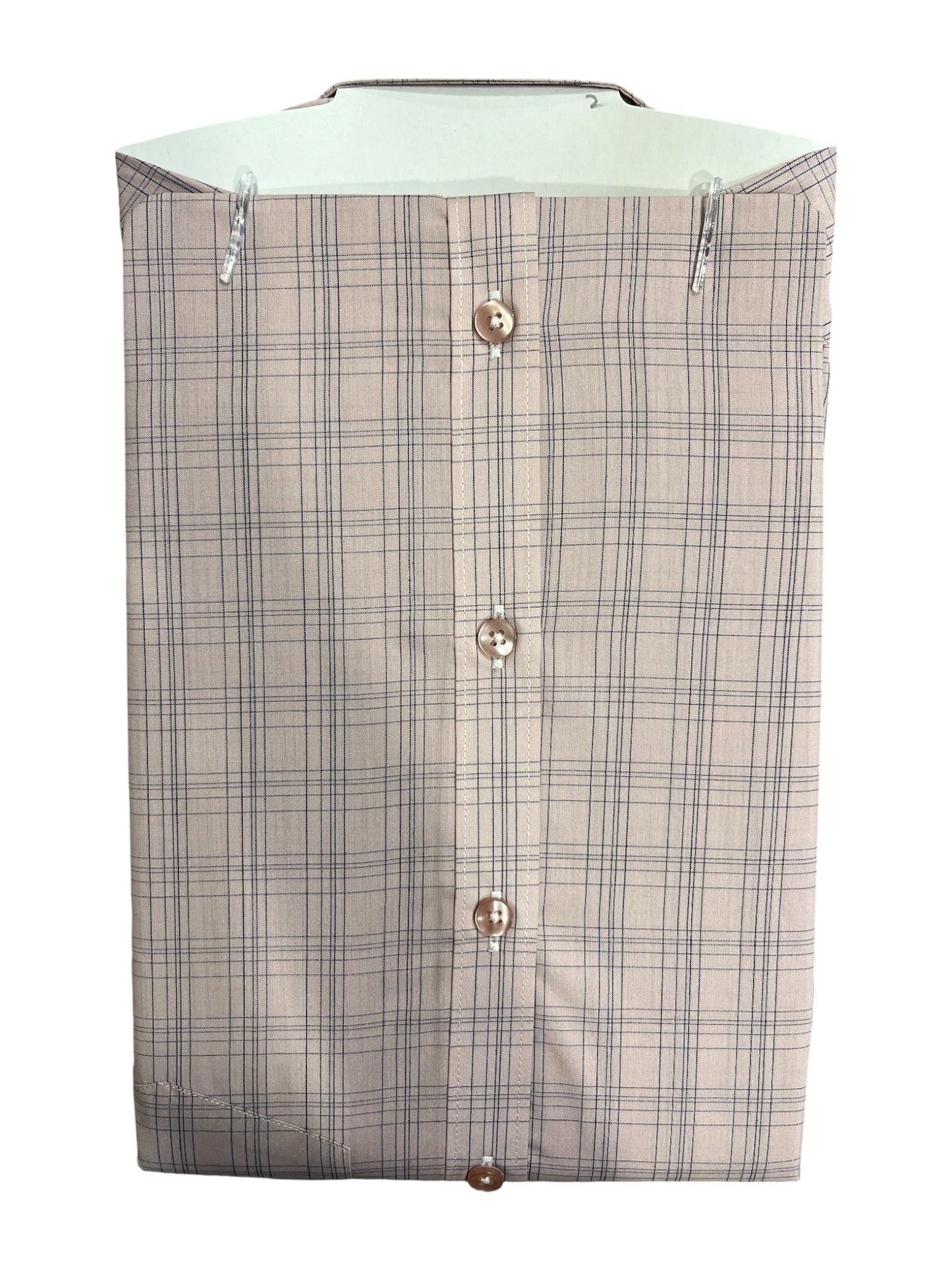 Southloom Pure Cotton Pink Printed Shirt (38 HS)