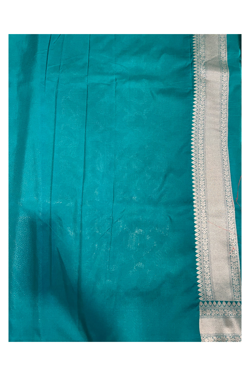 Southloom Banarasi Georgette Woven Work Saree in Green