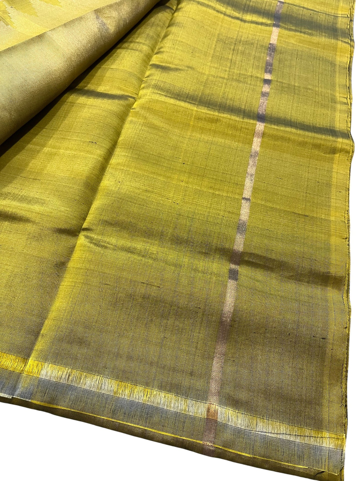 Southloom Pure Handloom Bridal Kanchipuram Silk Saree with Korvai Work