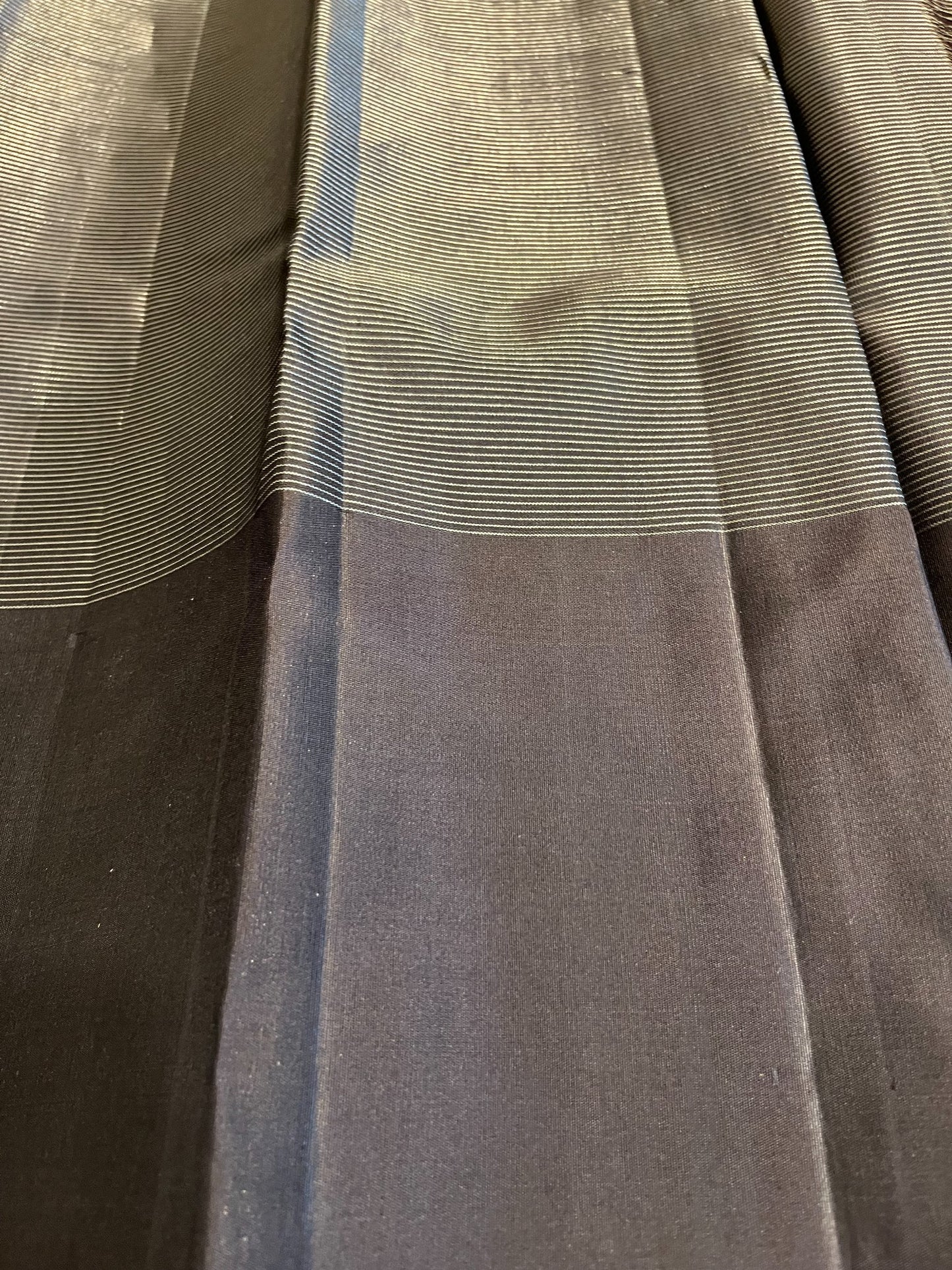 Southloom Pure Handloom Bridal Kanchipuram Silk Saree with Korvai Work (Brown)