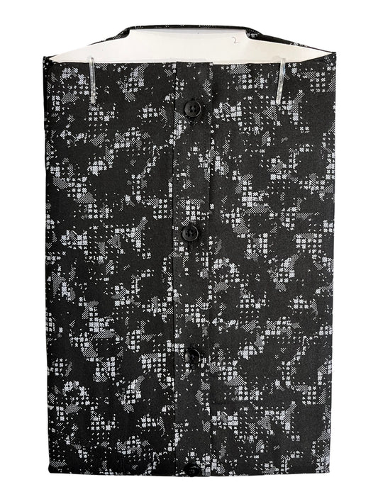 Southloom Pure Cotton Black Printed Shirt (38 FS)