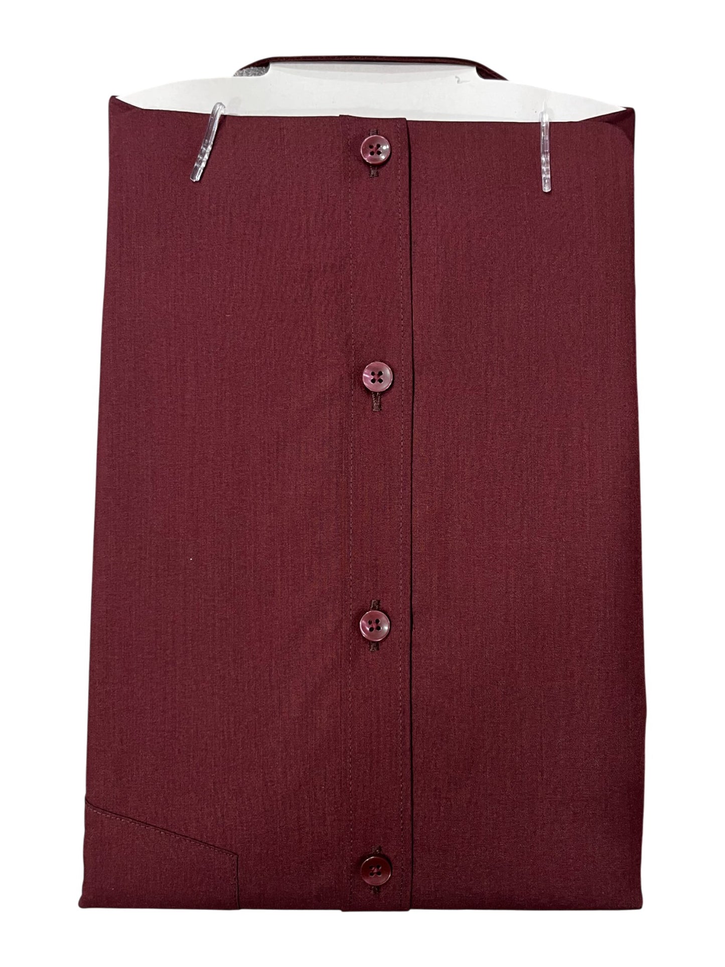 Southloom Pure Cotton Maroon Plain Shirt SLSHIRT 40 FS