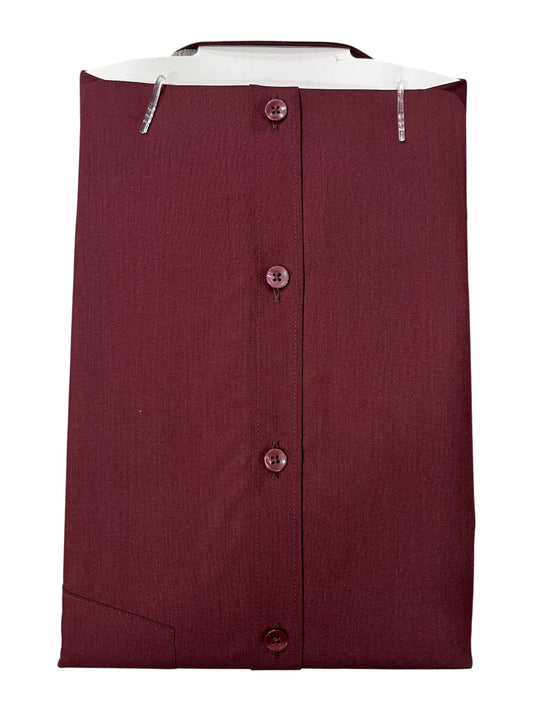 Southloom Pure Cotton Brown Plain Shirt (40 FS)