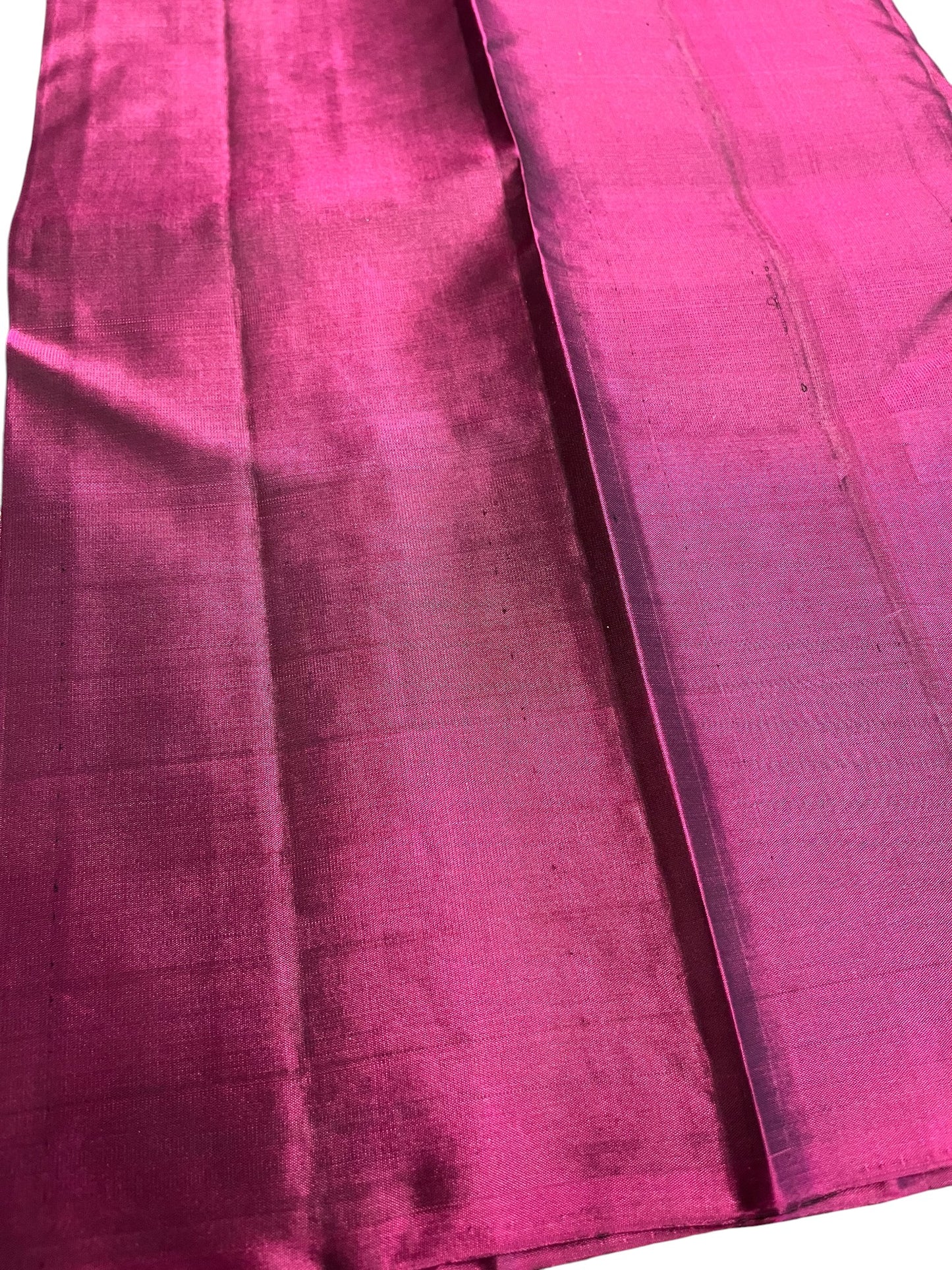 Southloom Pure Handloom Bridal Kanchipuram Silk Saree with Korvai Work (Blue& Purple)