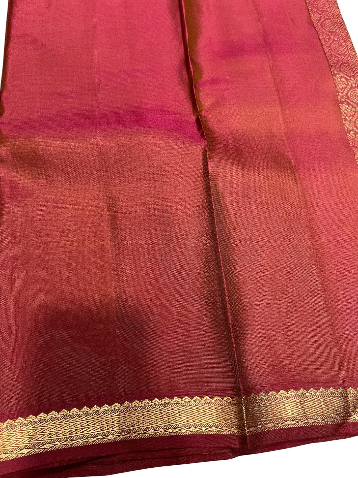 Southloom Premium Handloom Bridal Kanchipuram Silk Saree with Koravi Works (Yellow & Maroon)