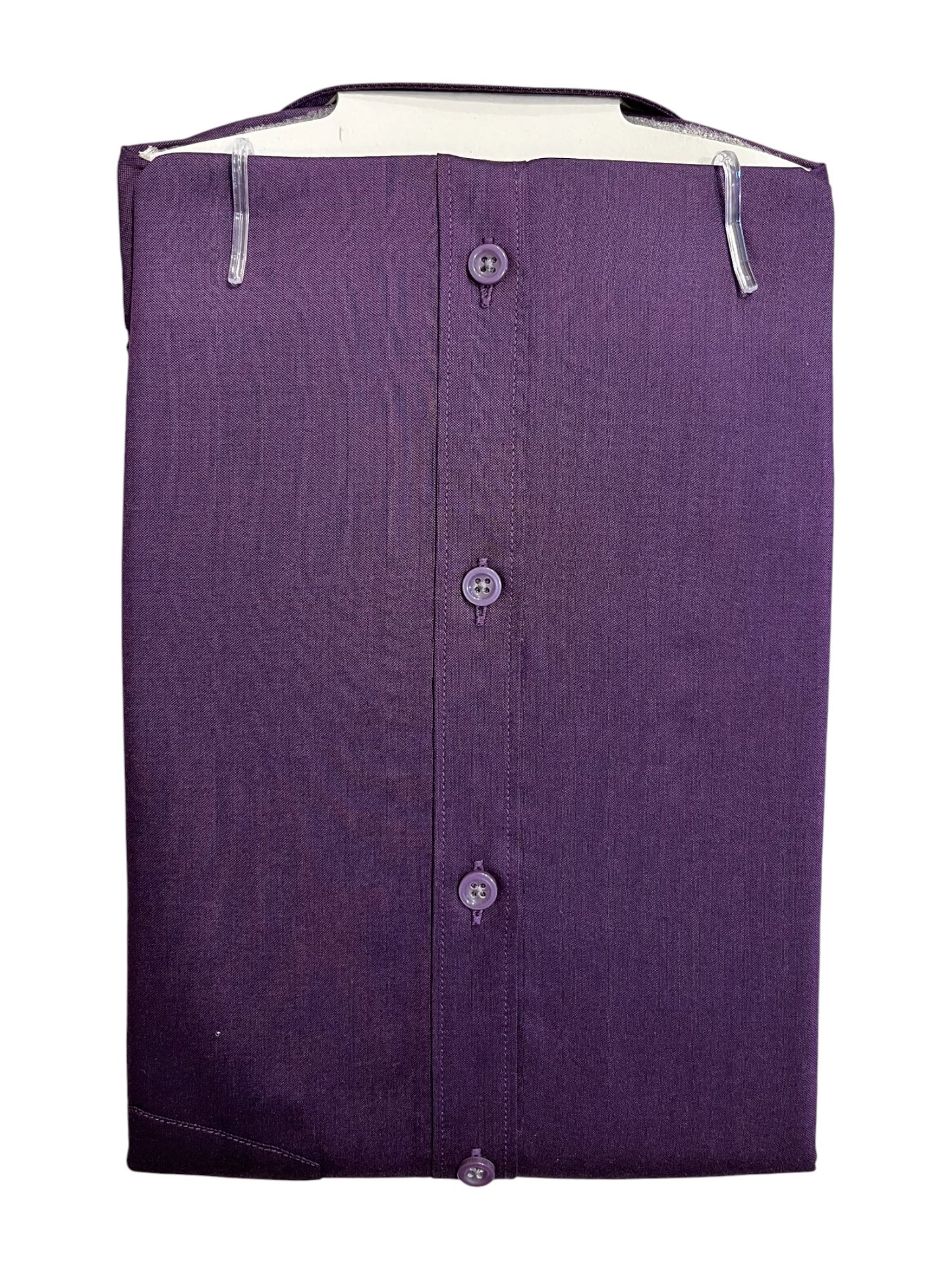 Southloom Pure Cotton Purple Plain Shirt SLSHIRT 38 HS