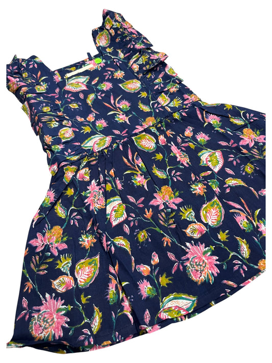 Southloom Pure Cotton Jaipur Printed Frocks for Girls (Age 1-2)
