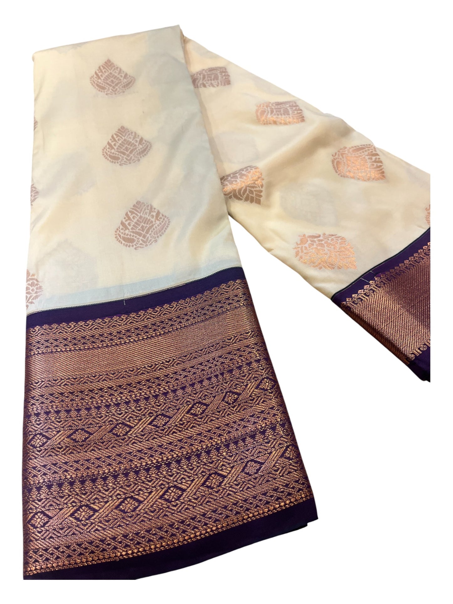 Southloom Banarasi Semi Silk Saree with Woven Work on Body