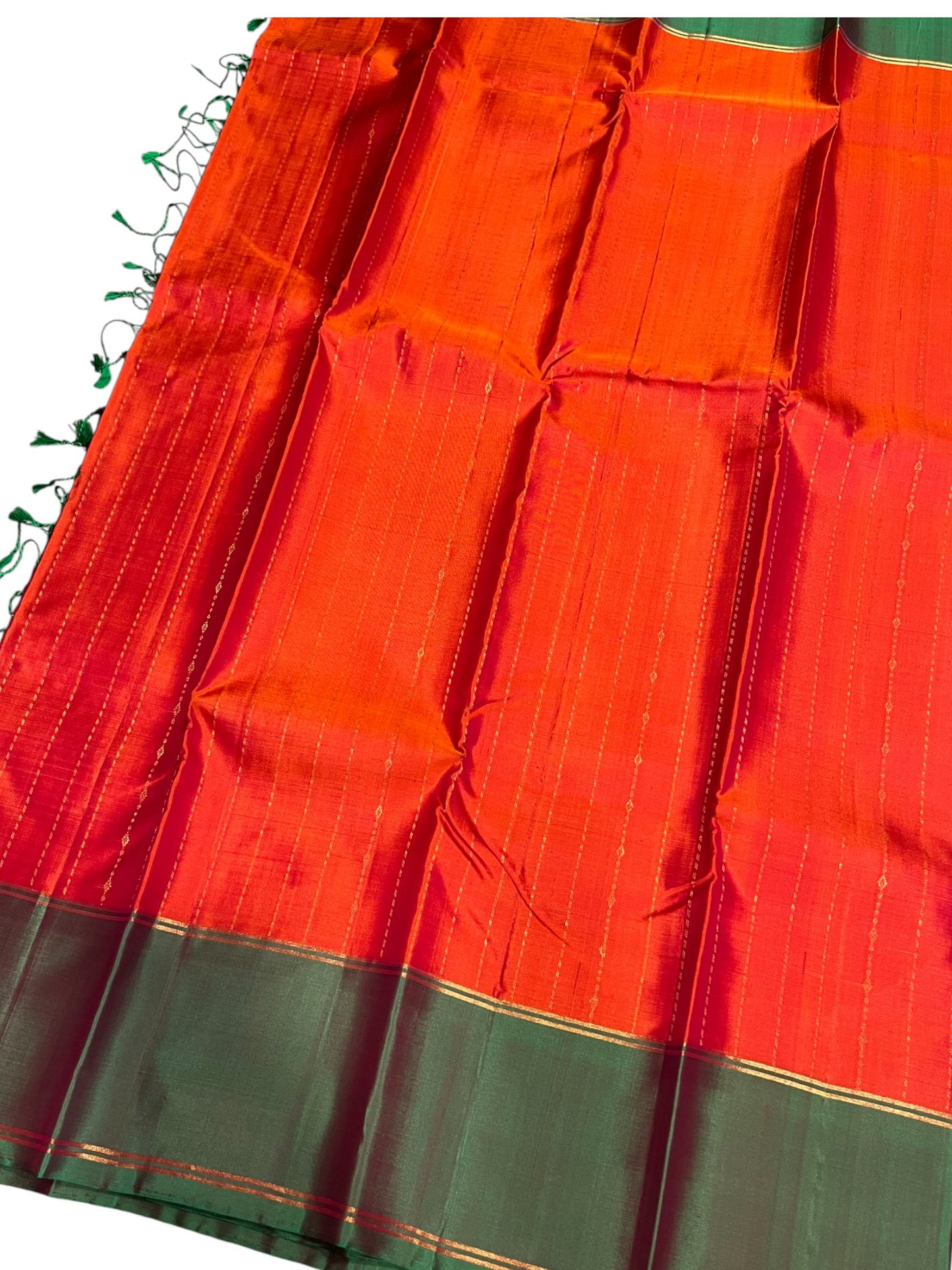 Southloom Pure Handloom Kanchipuram Silk Saree with Butta Work