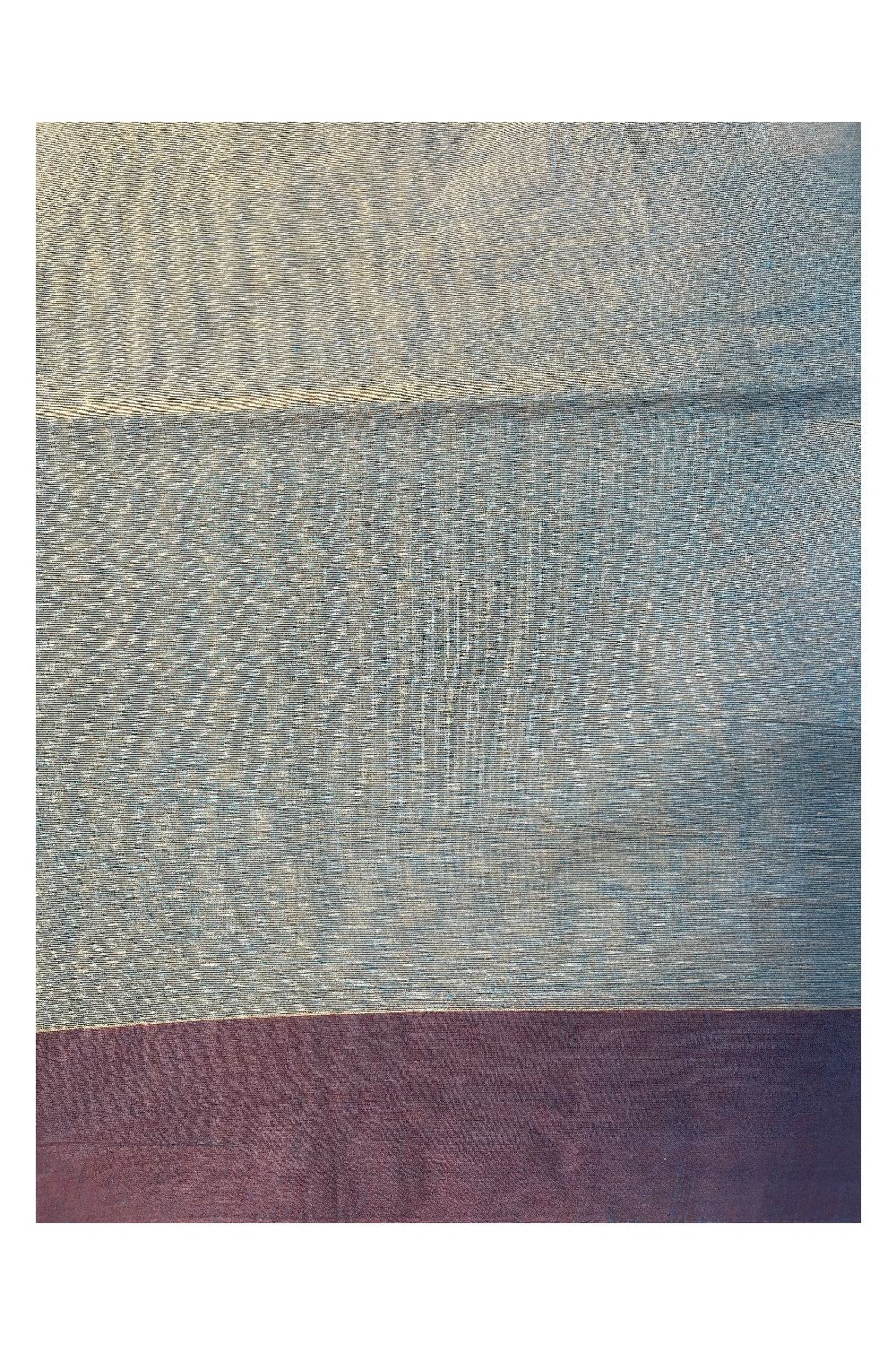 Southloom Kerala Cotton Saree with Floral Woven Works Across Body in Blue