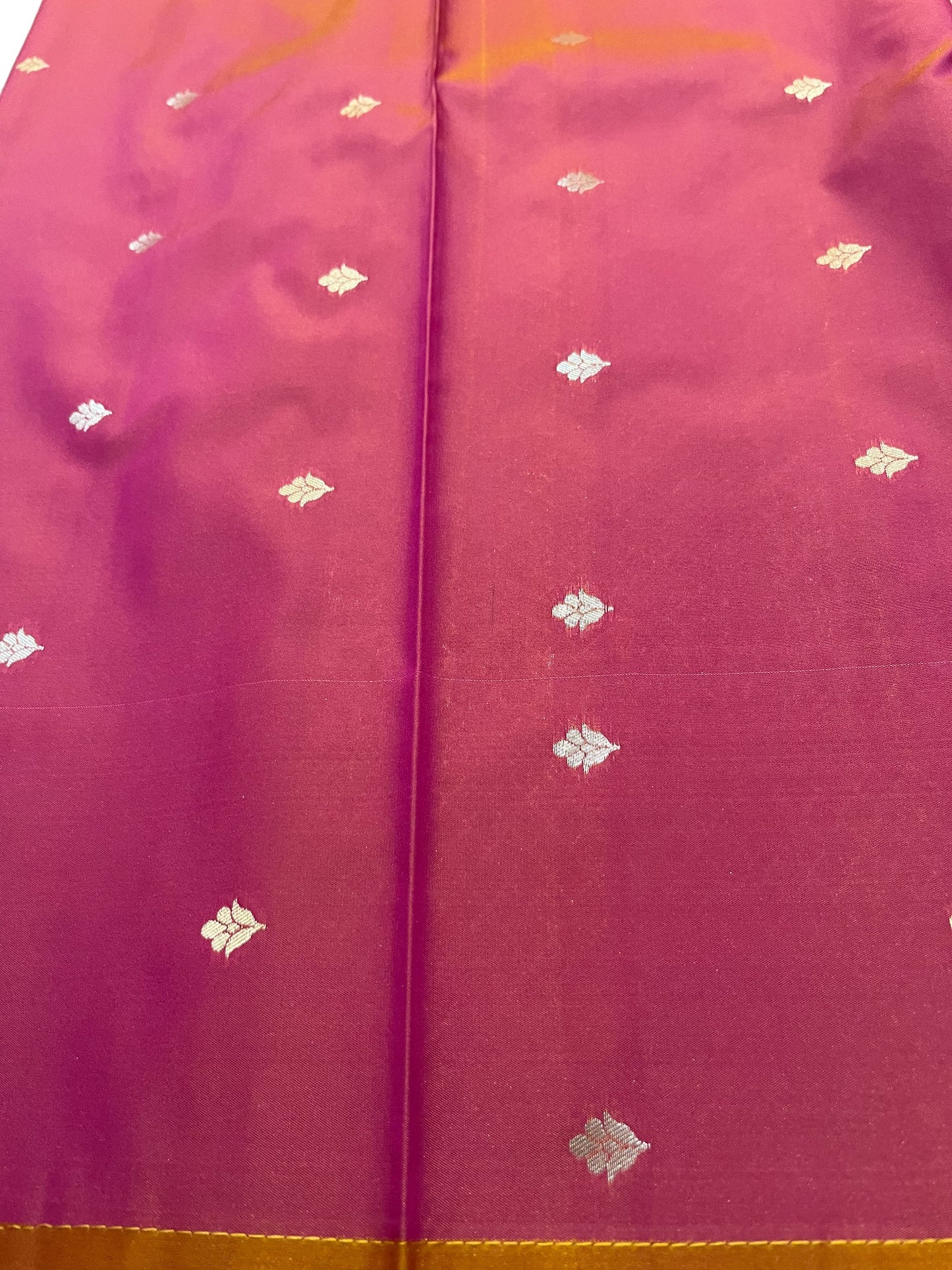 Southloom Pure Banarasi Silk Saree with Woven Work on Body and Borders