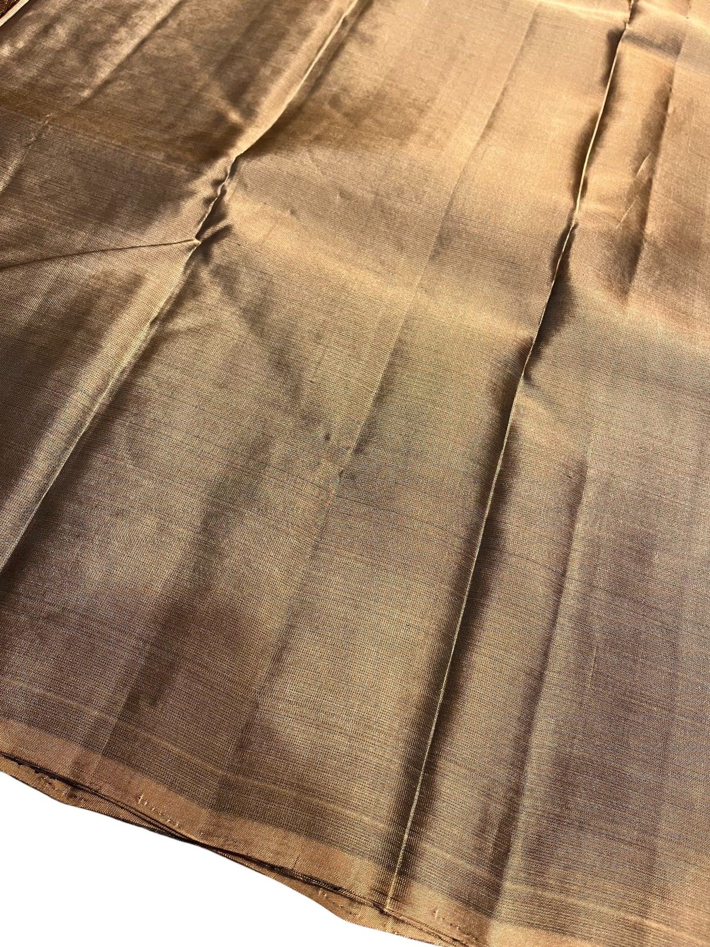 Southloom Pure Handloom Kanchipuram Silk Saree with Butta Work(Blue & Brown )