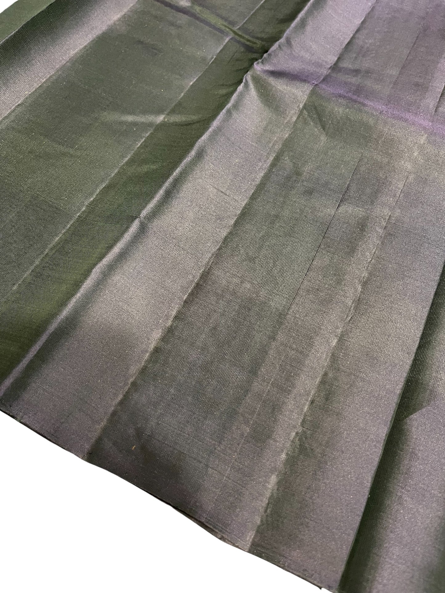 Southloom Pure Handloom Kanchipuram Silk Saree with Butta Work(Blue & Green )