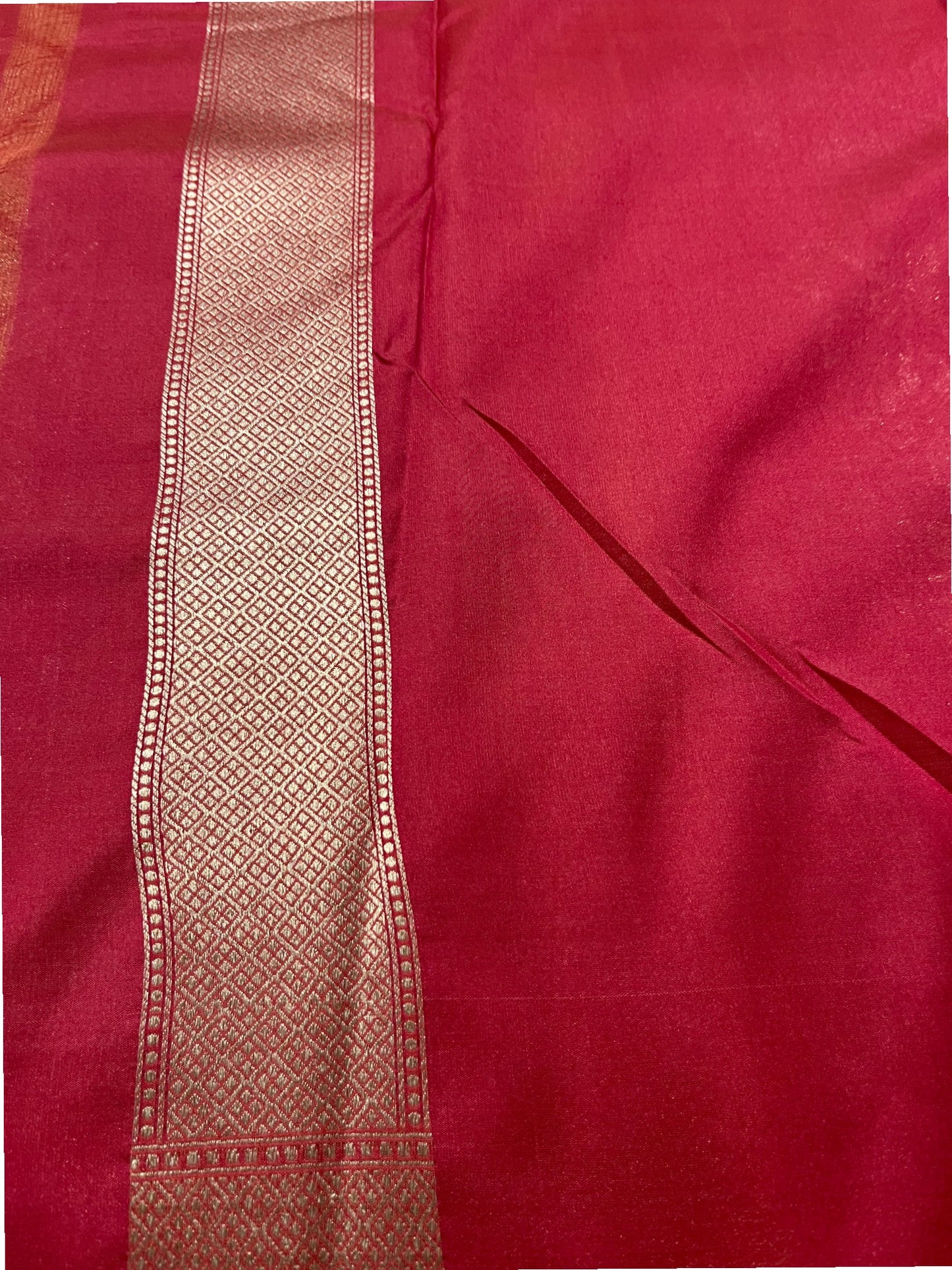 Southloom Pure Banarasi Silk Saree with Woven Work on Body and Borders