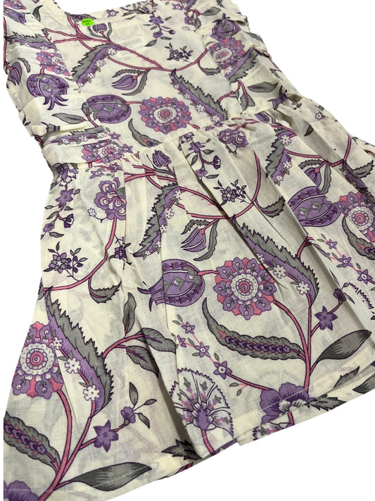 Southloom Pure Cotton Jaipur Printed Frocks for Girls (Age 1-2)