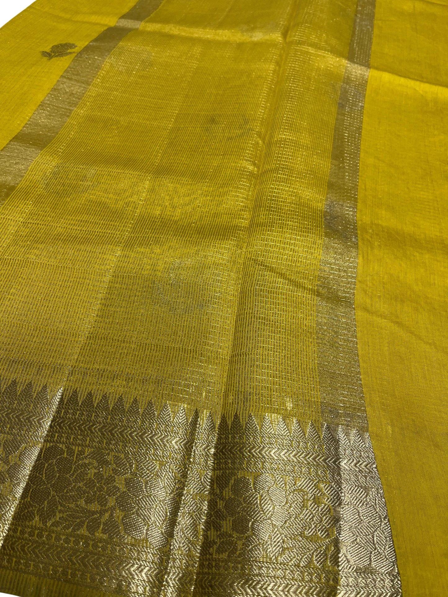 Southloom Georgete Banarasi Silk Saree with Woven Work on Body and Borders