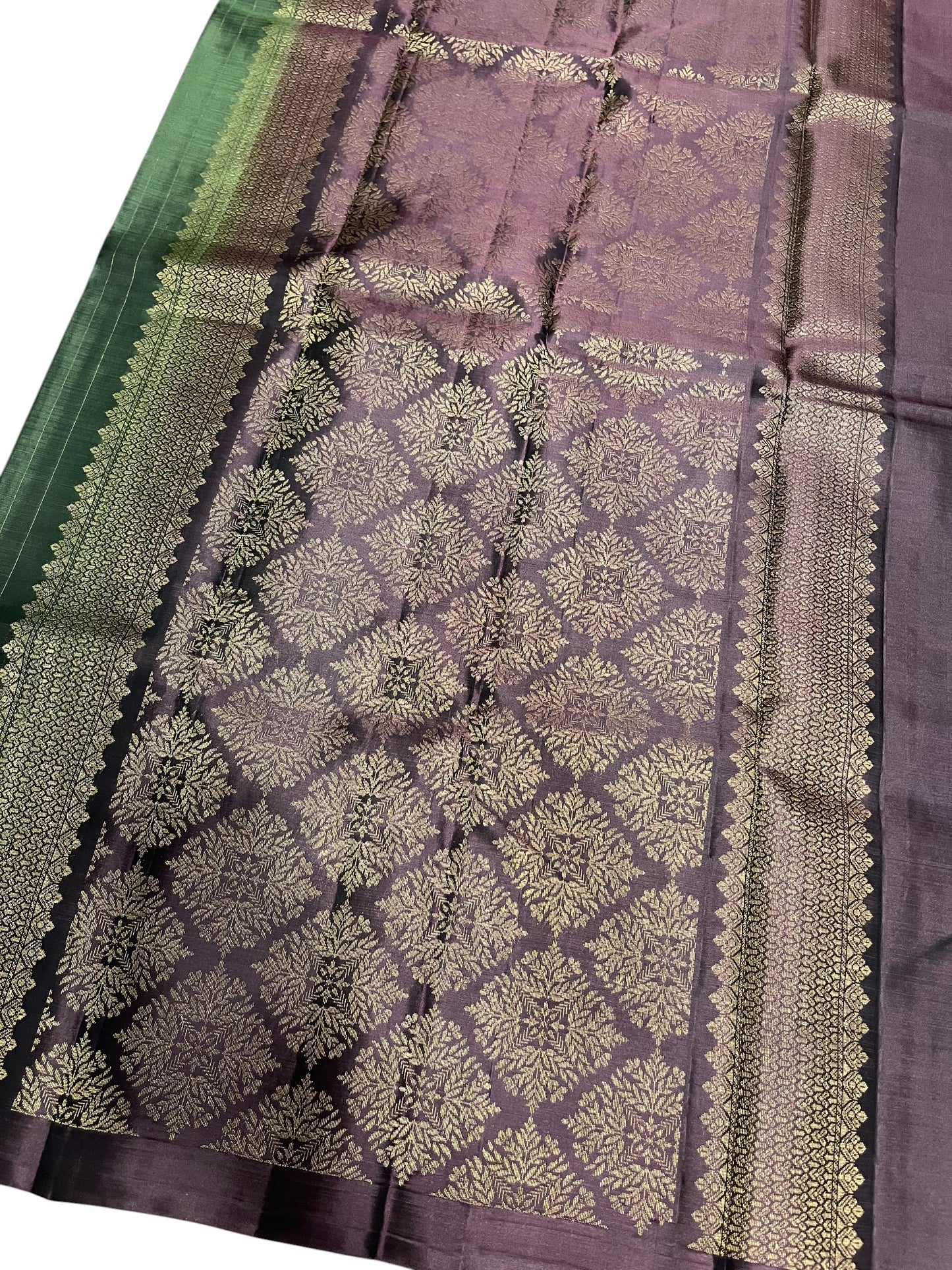 Southloom Pure Handloom Kanchipuram Silk Saree with Butta Work
