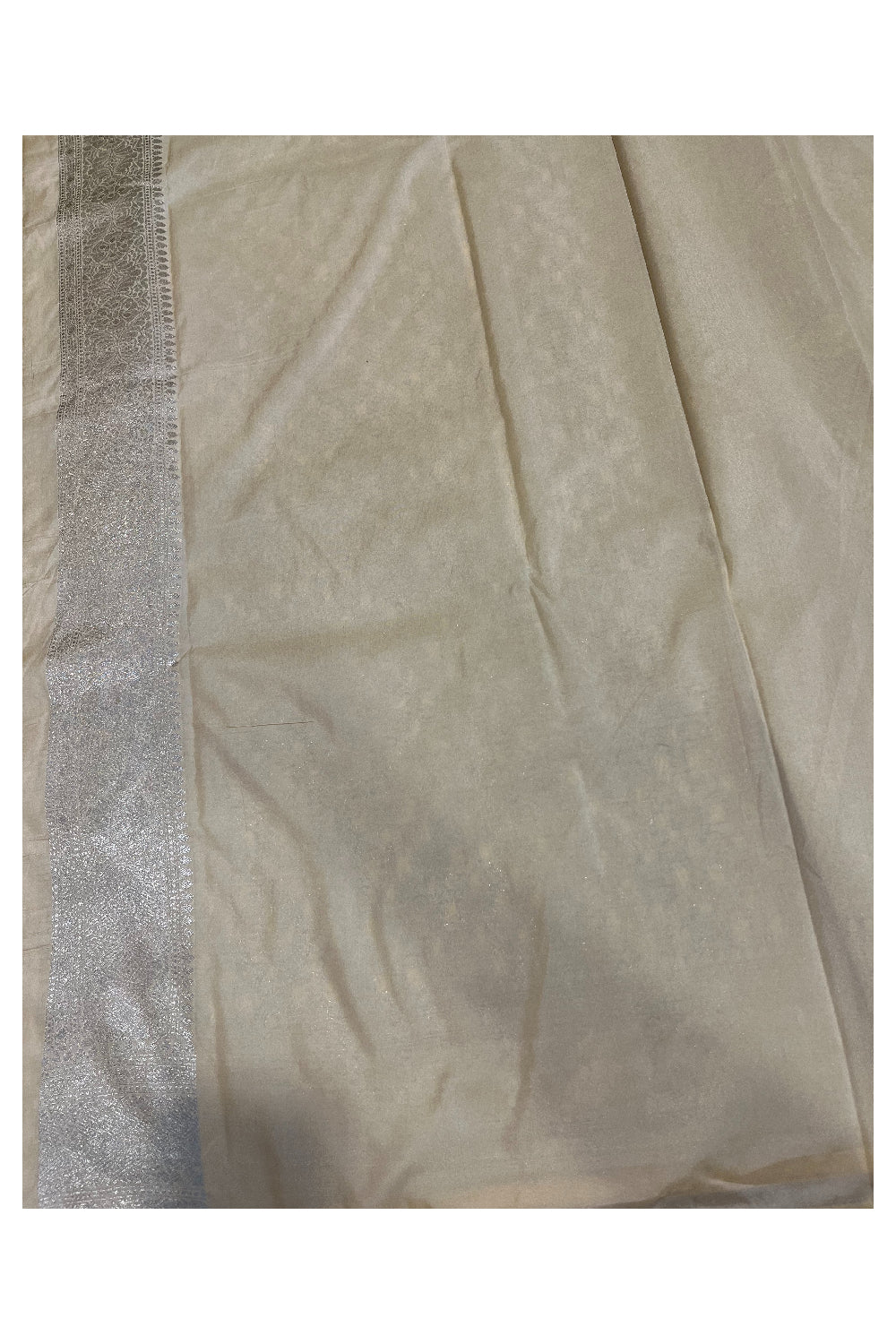 Southloom Banarasi Georgette Woven Work Saree in Magenta