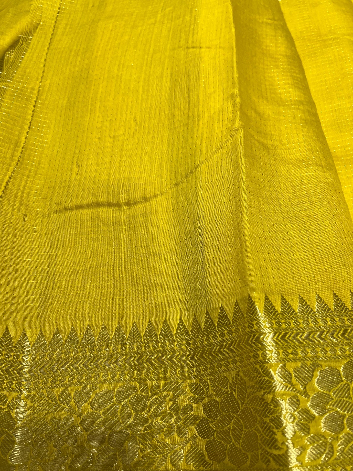 Southloom Georgete Banarasi Silk Saree with Woven Work on Body and Borders