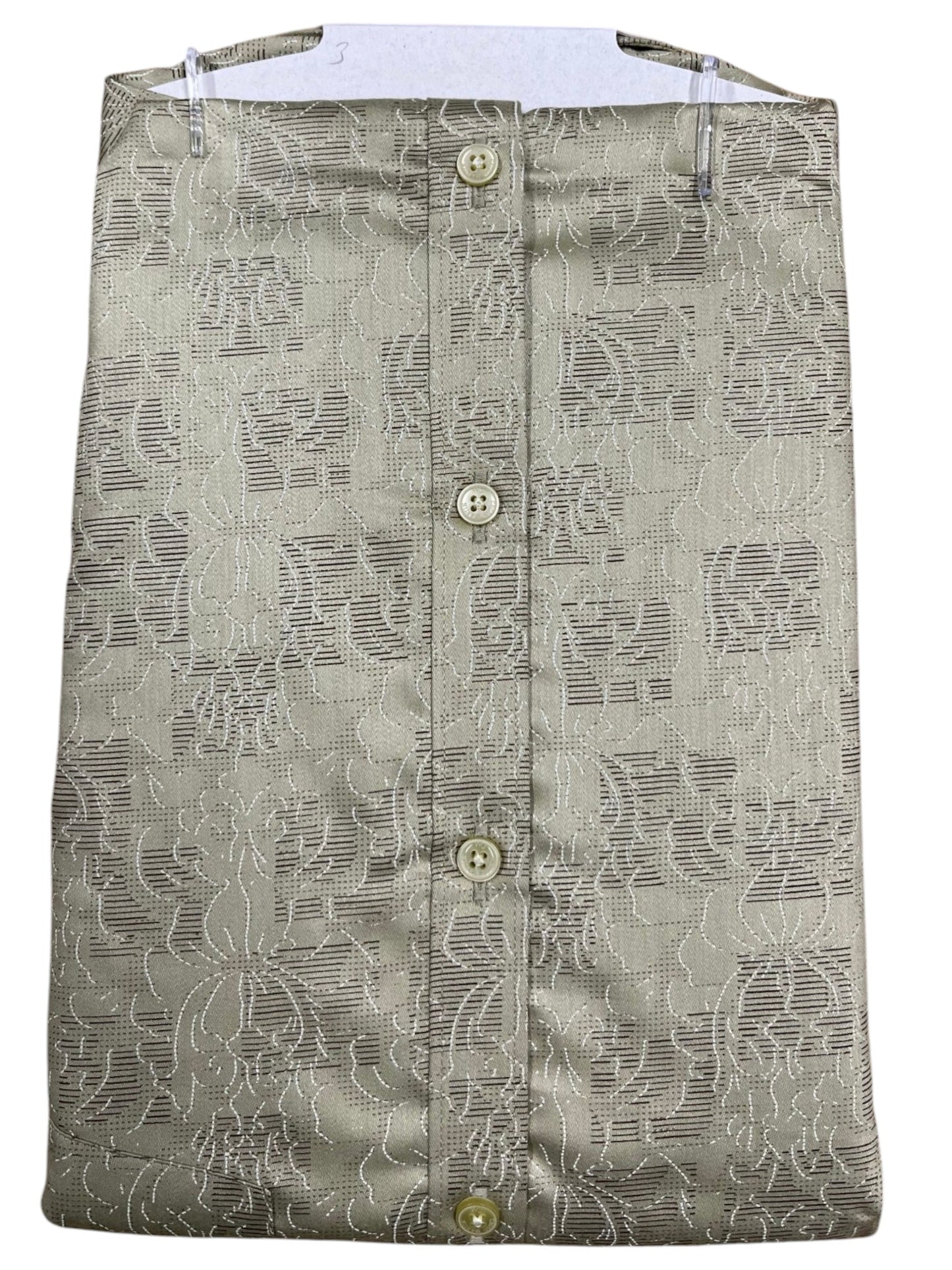 Southloom Pure Cotton Pastel Green Printed Shirt SLSHIRT 42FS