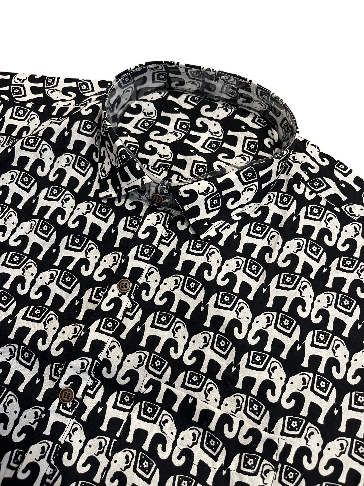 Southloom Jaipur Pure Cotton Printed Shirt For Men (5XL)
