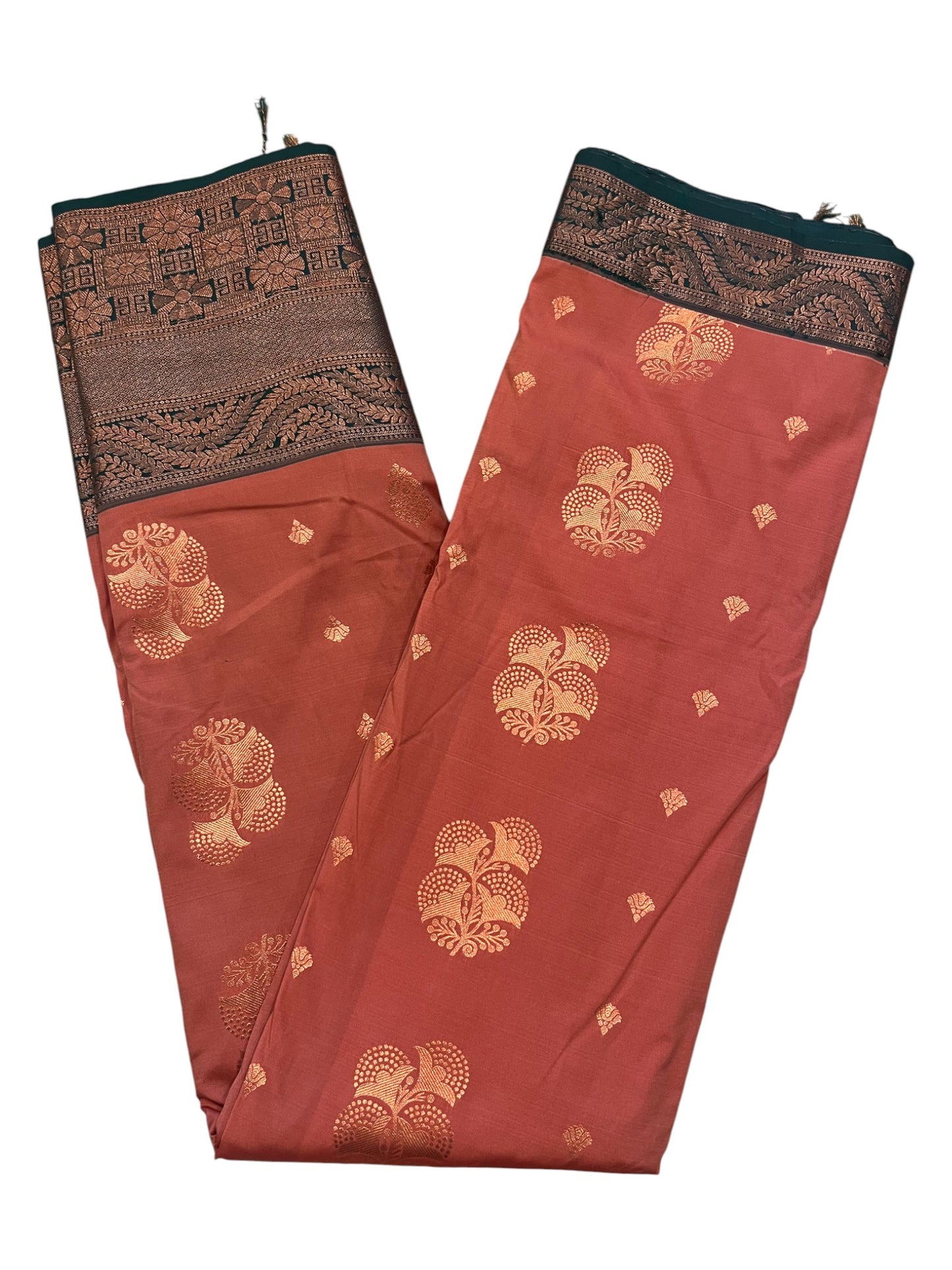 Southloom Banarasi Semi Silk Saree with Woven Work on Body