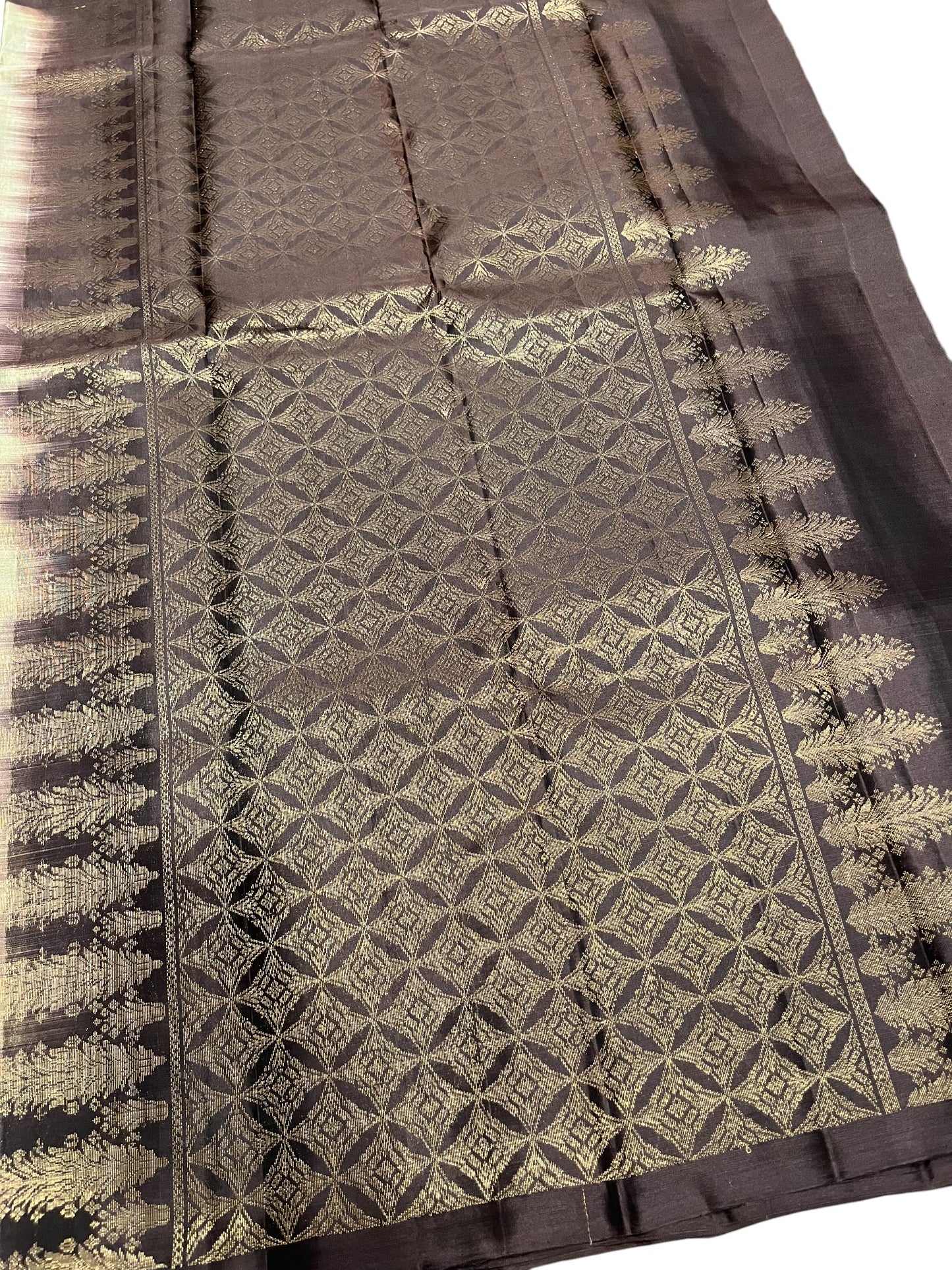 Southloom Pure Handloom Kanchipuram Silk Saree with Butta Work