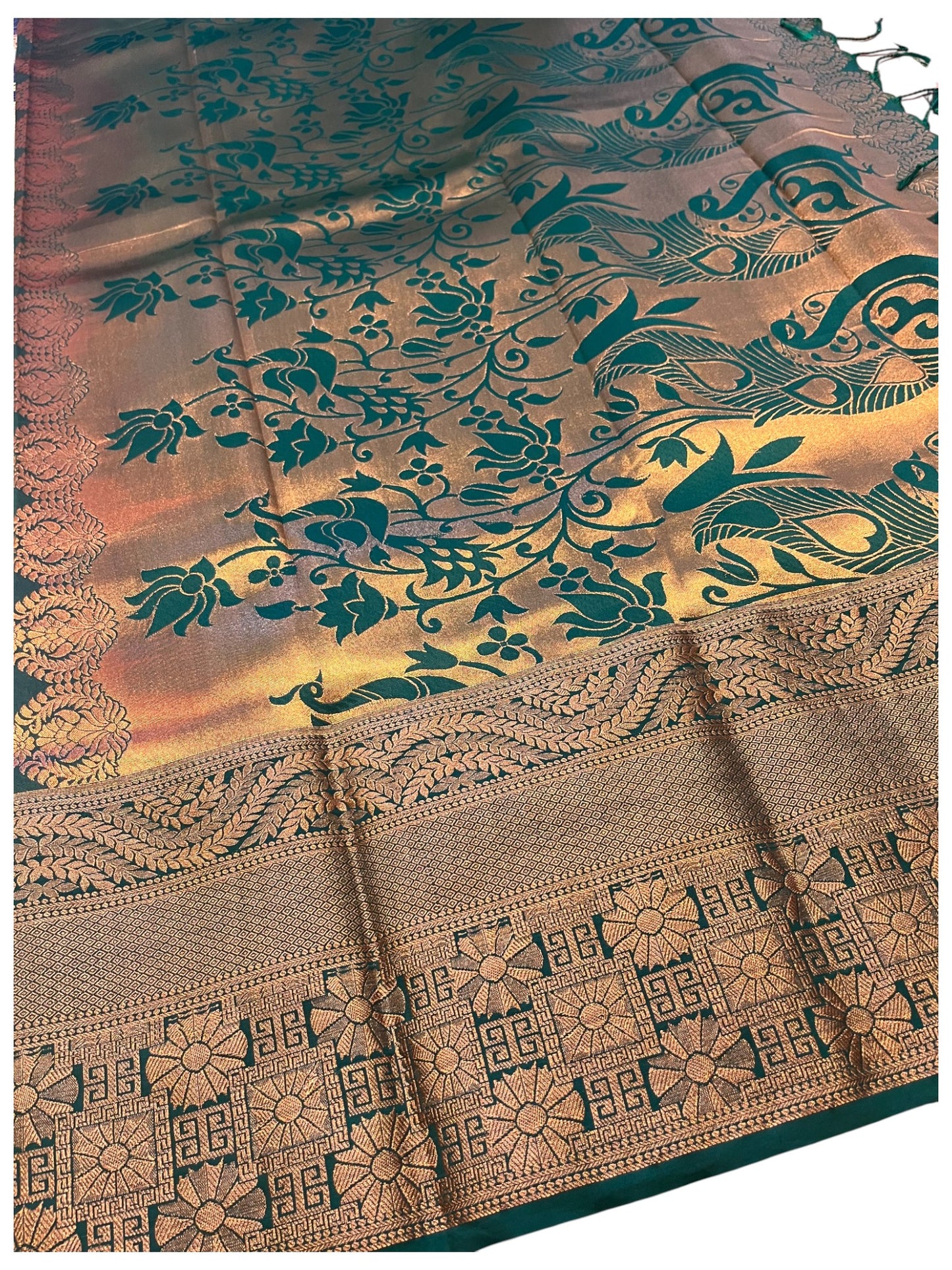 Southloom Banarasi Semi Silk Saree with Woven Work on Body