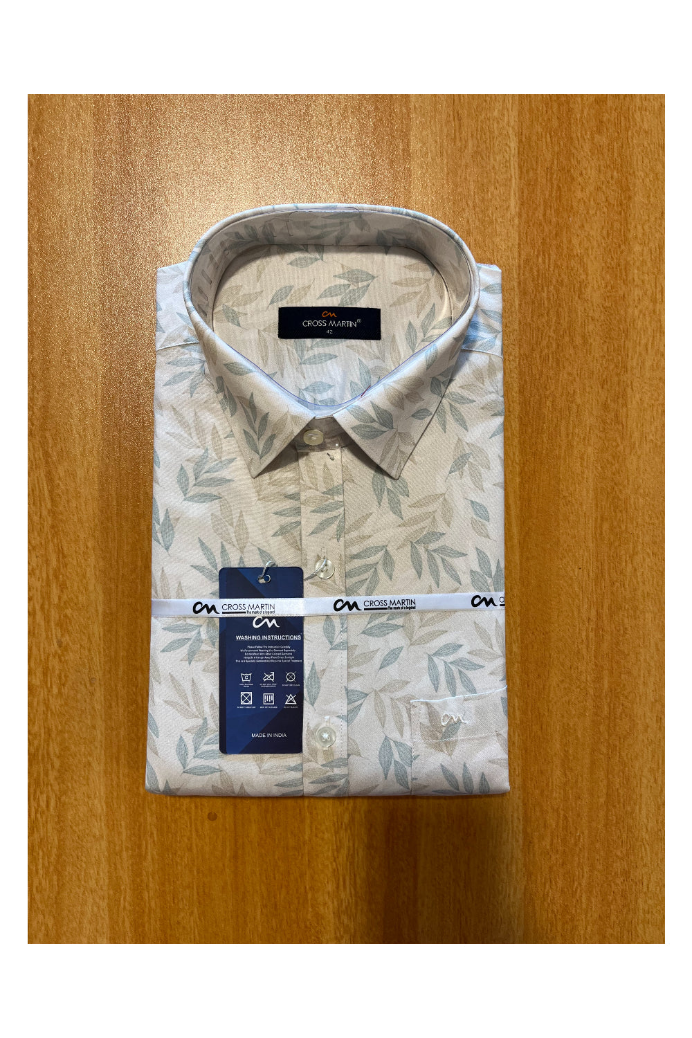 Pure Cotton Printed Shirt (42 FS)
