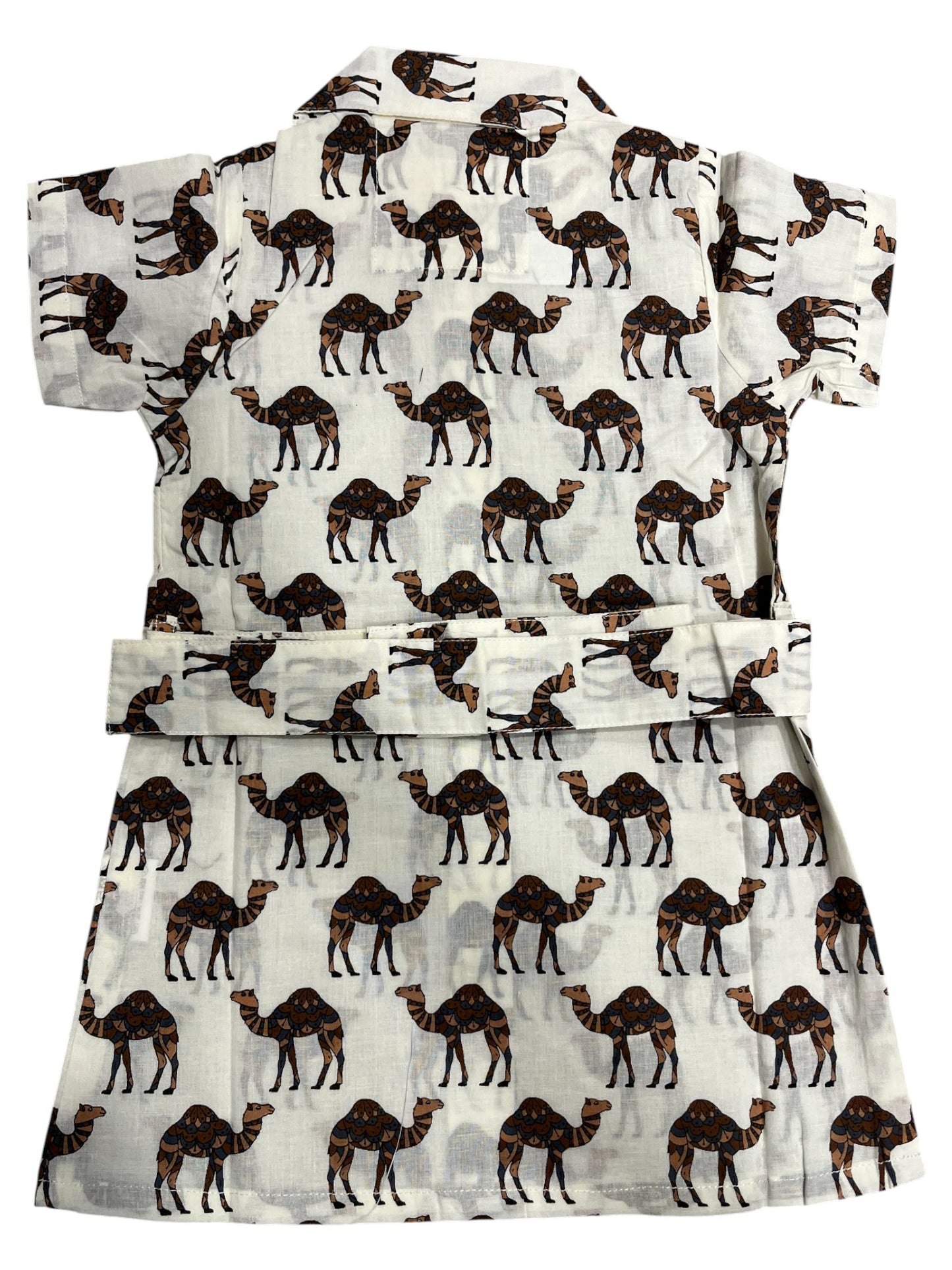 Southloom Pure Cotton Jaipur Printed Frocks for Girls (Age 1-2)