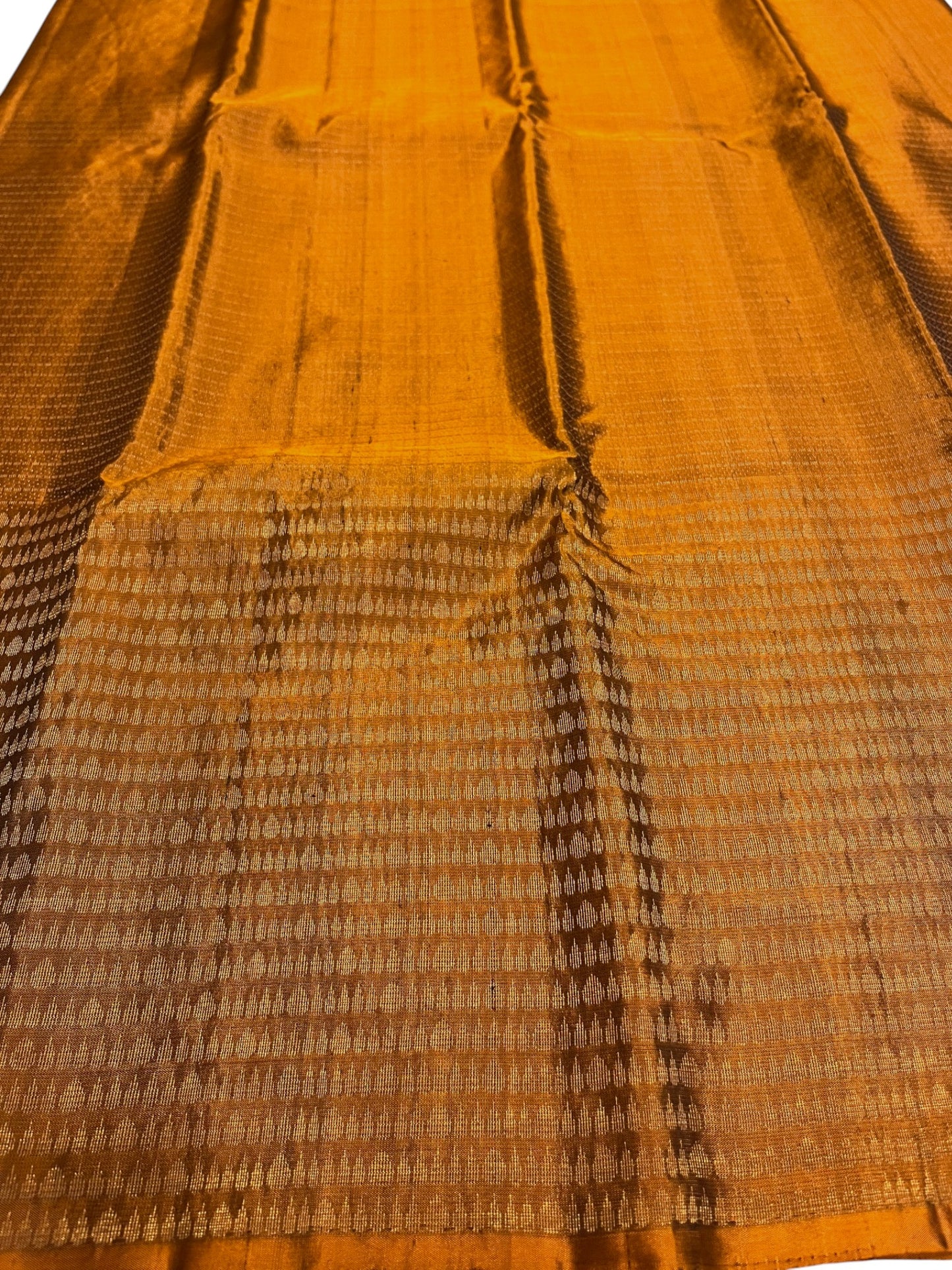 Southloom Pure Handloom Bridal Kanchipuram Silk Saree with Korvai Work