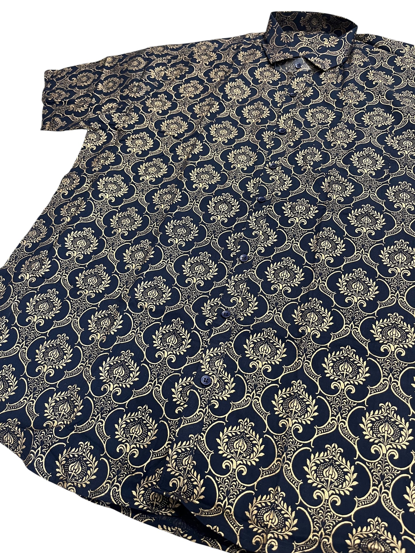 Southloom Jaipur Pure Cotton Printed Shirt For Men (5XL)