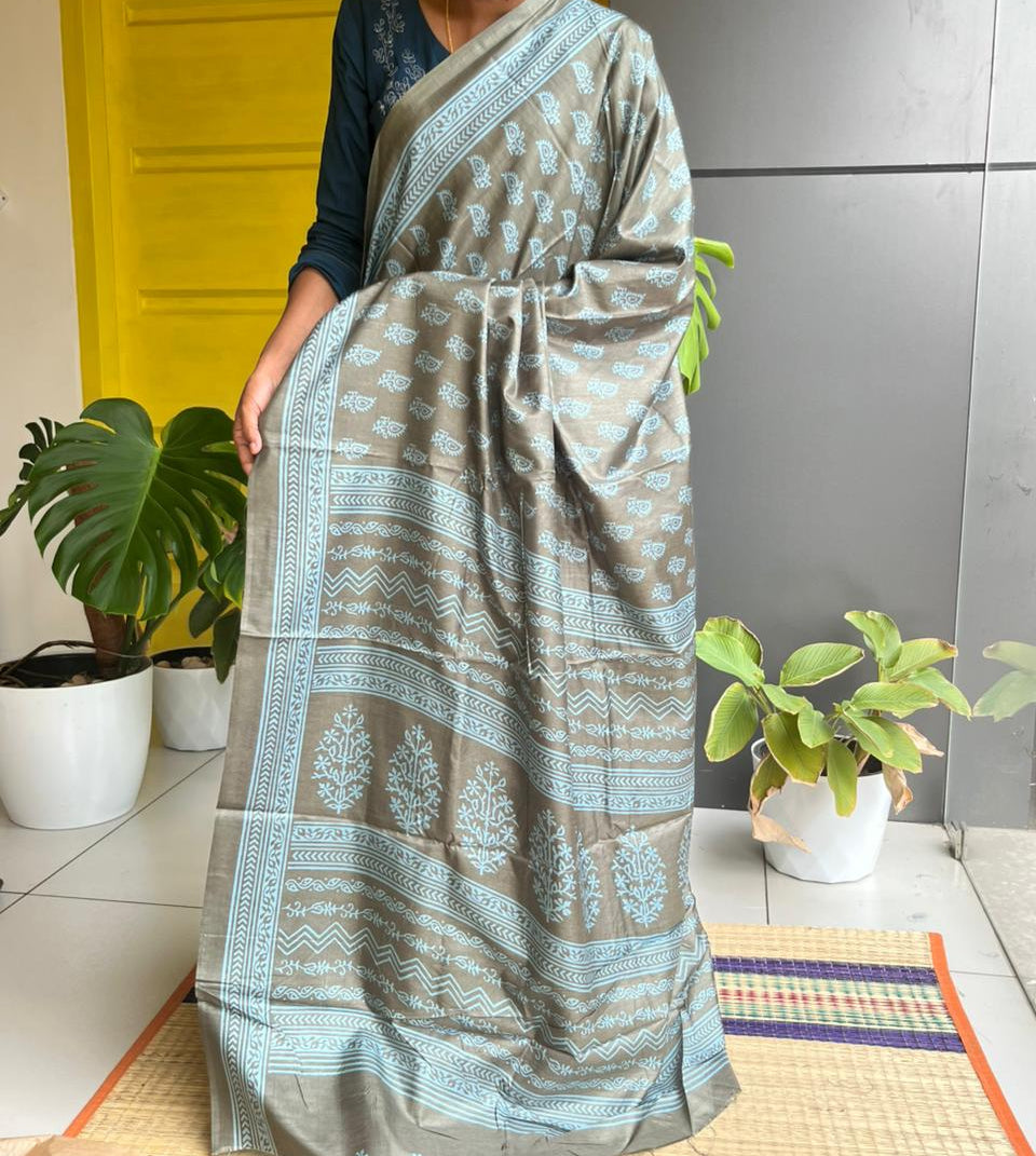 Semi Silk Saree SL231