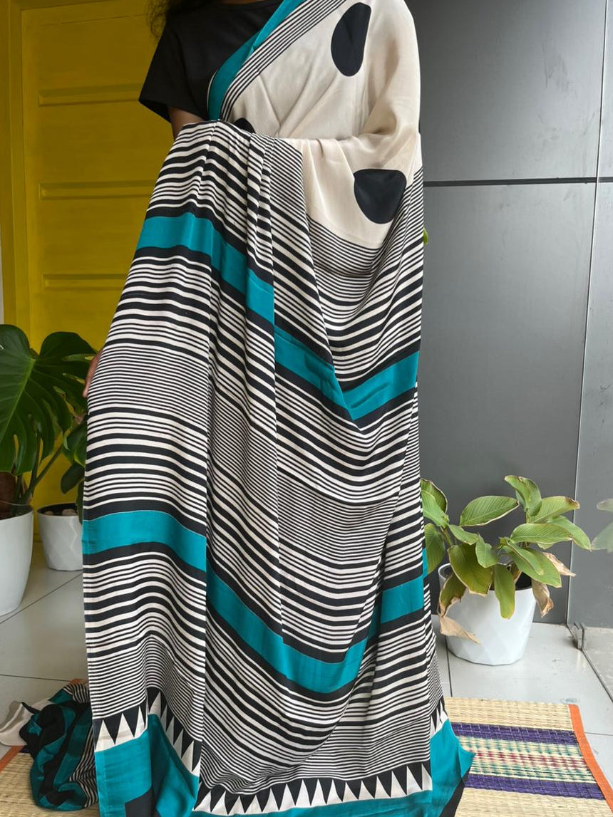 Semi Modal Silk Saree SL214