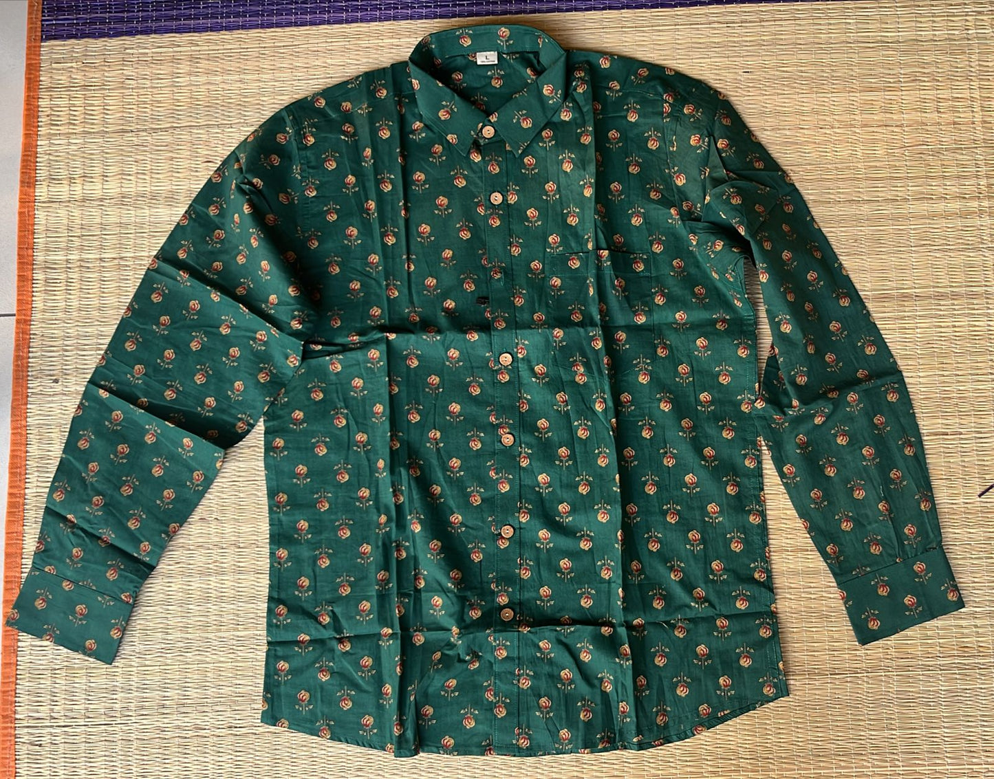 Cotton Printed Full Sleeve Shirt SL234