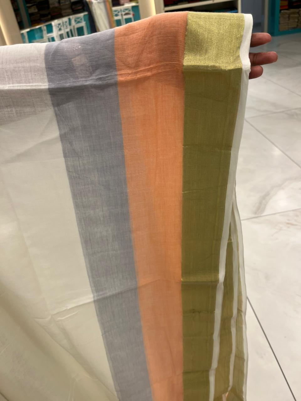 Kerala Mul Cotton Soft Fabric Saree SL215