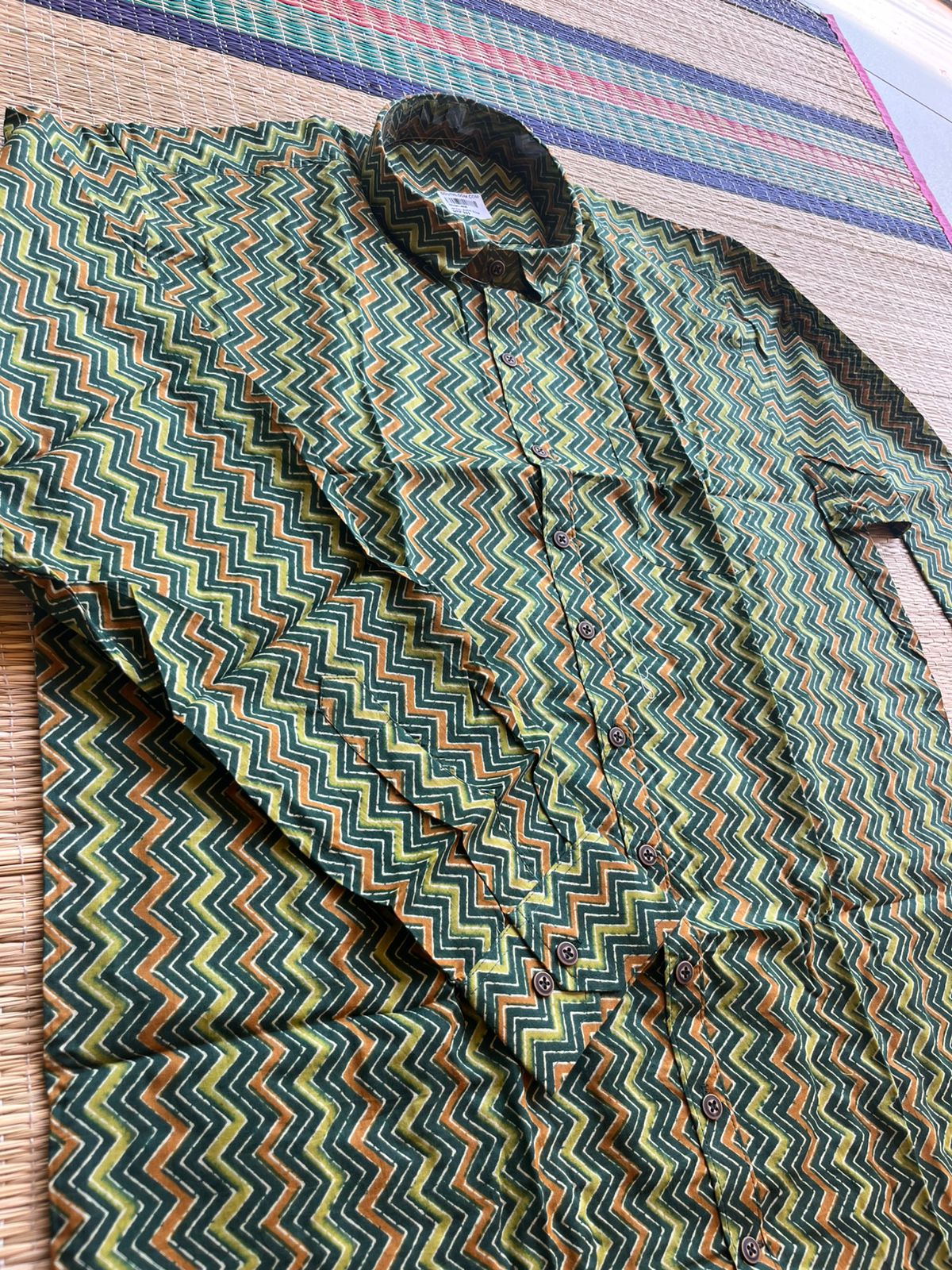 Cotton Printed Full Sleeve Shirt SL234