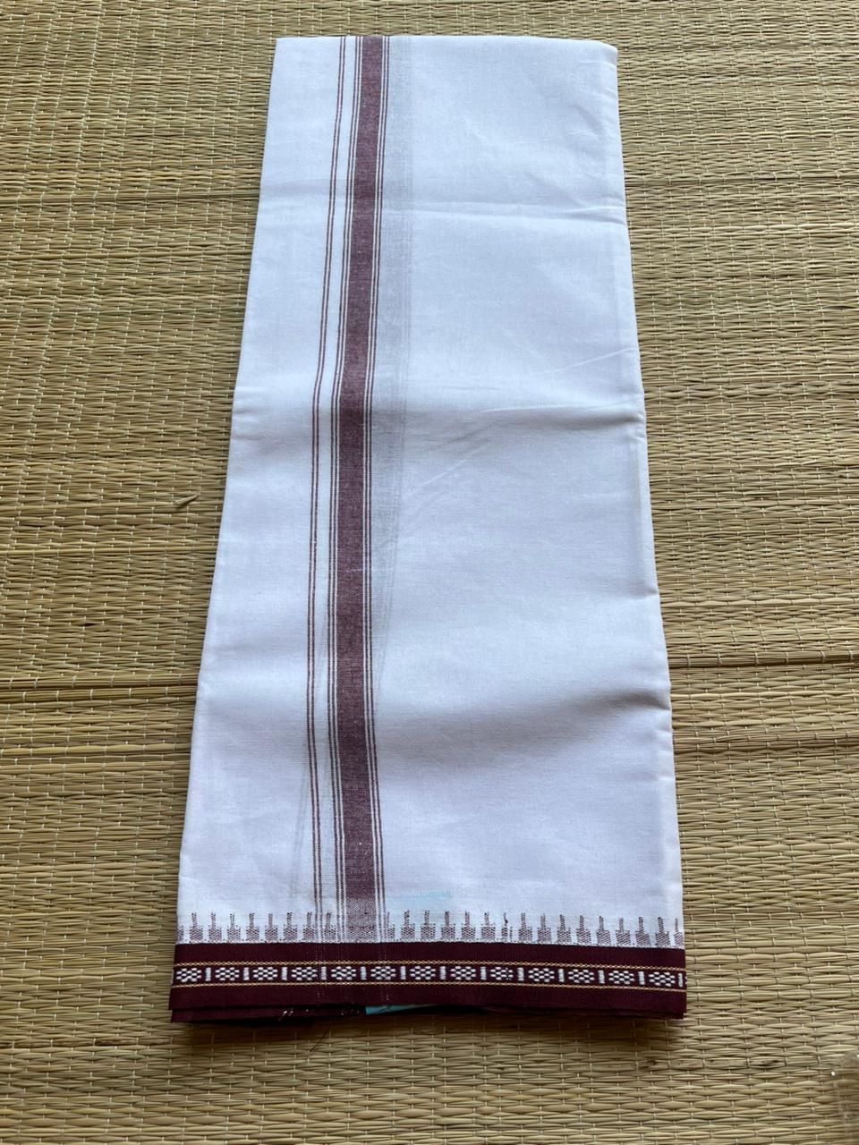 Single Dhothi with Black Border SL233