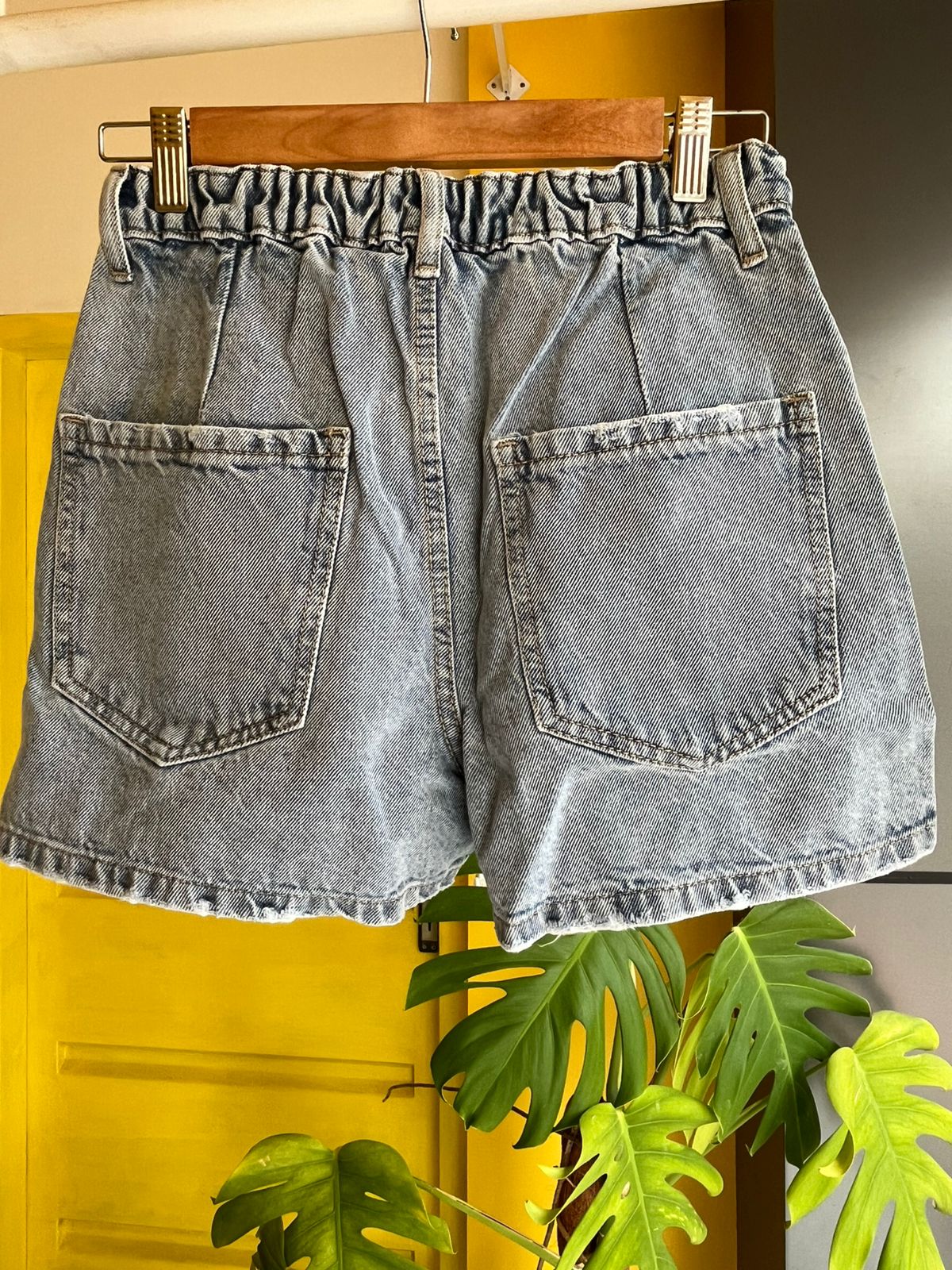 Ripped High-Waist Denim Shorts For Women SL294