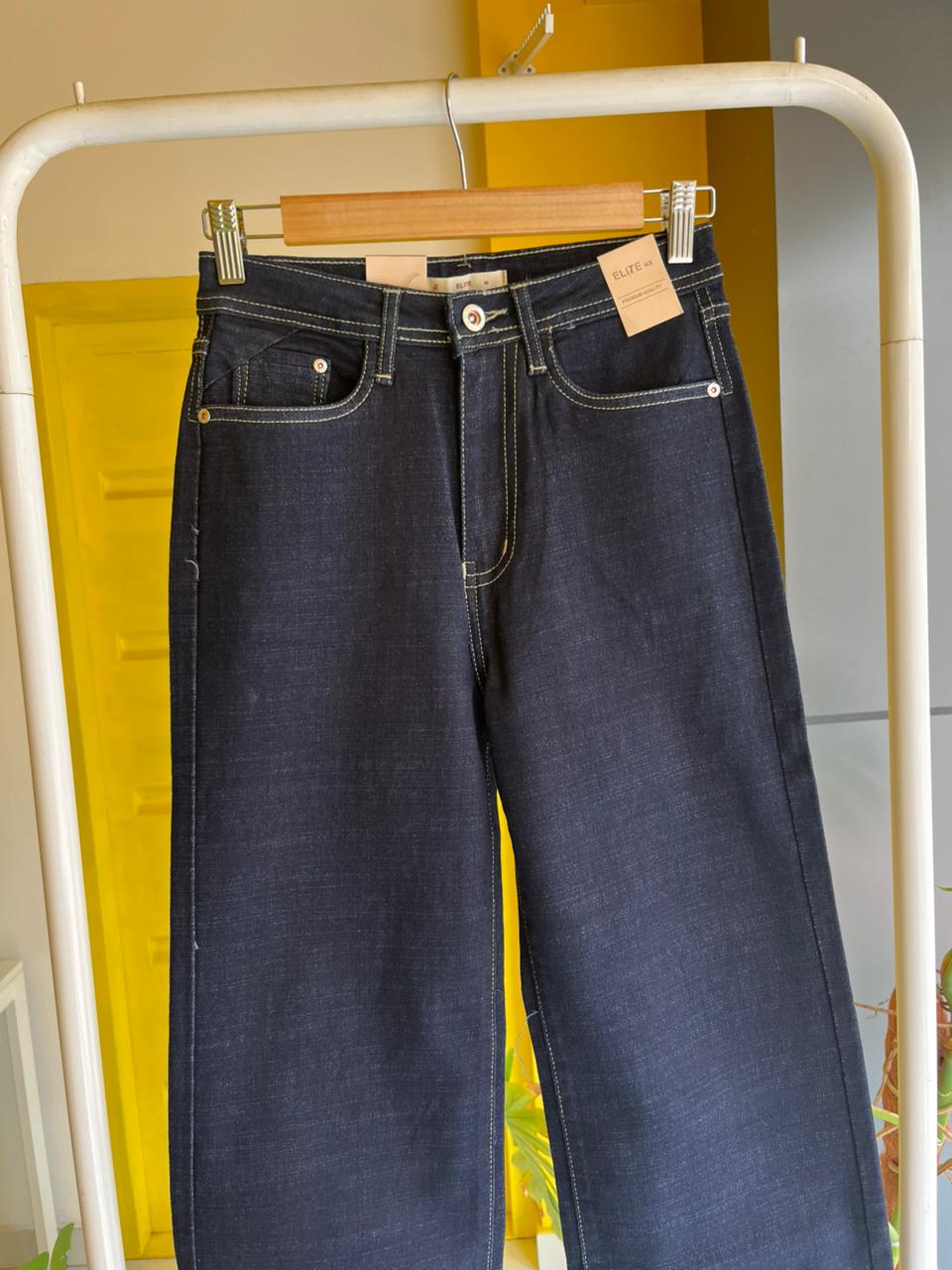 Straight Fit Denim Jeans For Women SL294