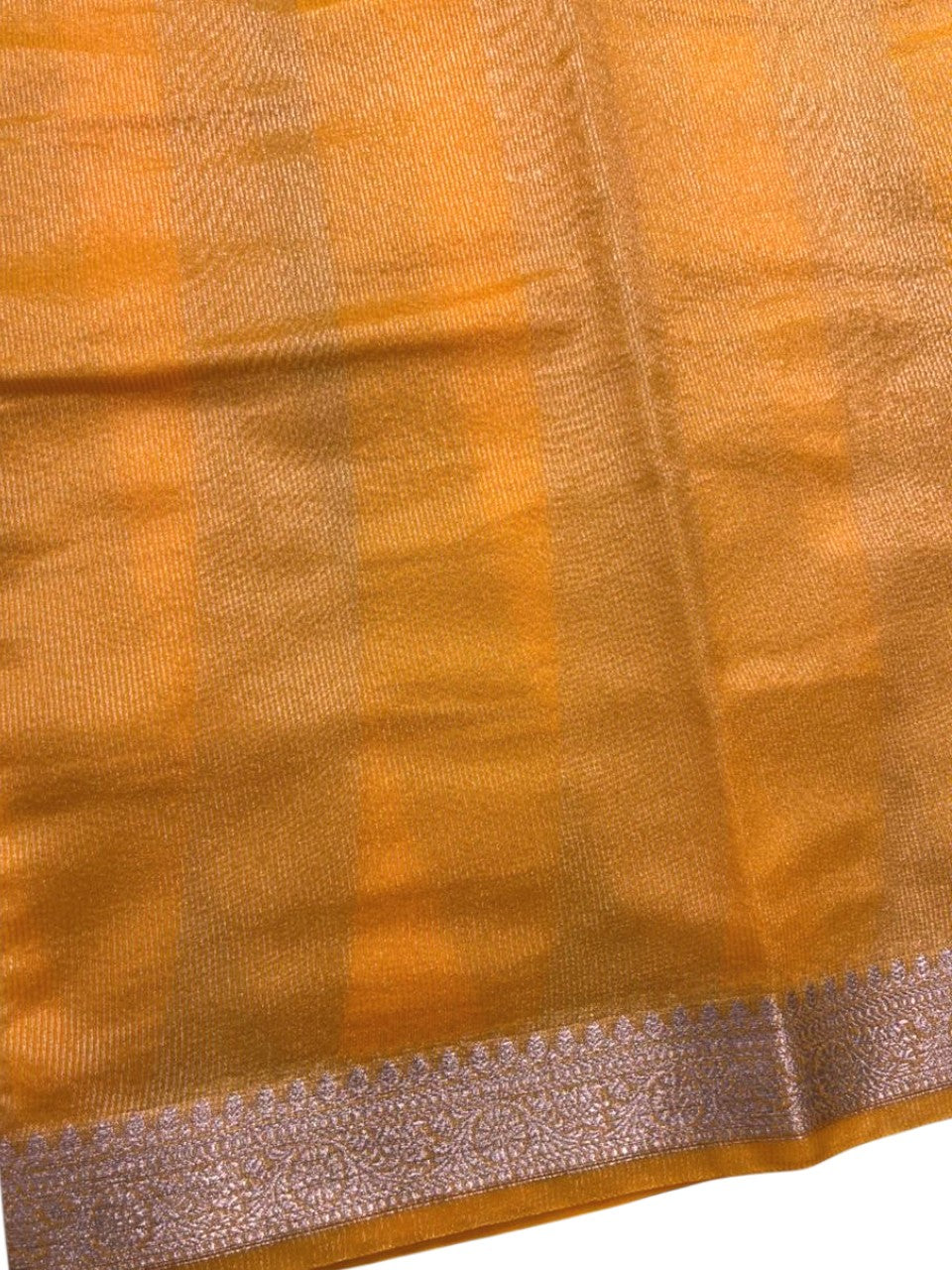 Southloom Tissue Organza Saree With Stripes Design in Double colour SL354