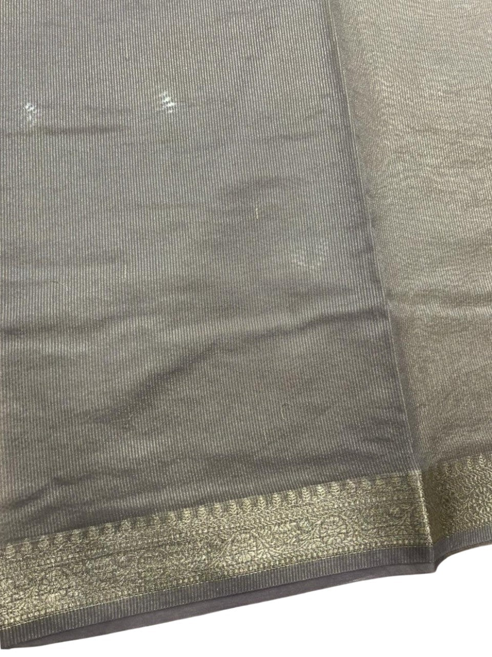 Southloom Tissue Organza Saree With Stripes Design in Double colour SL354