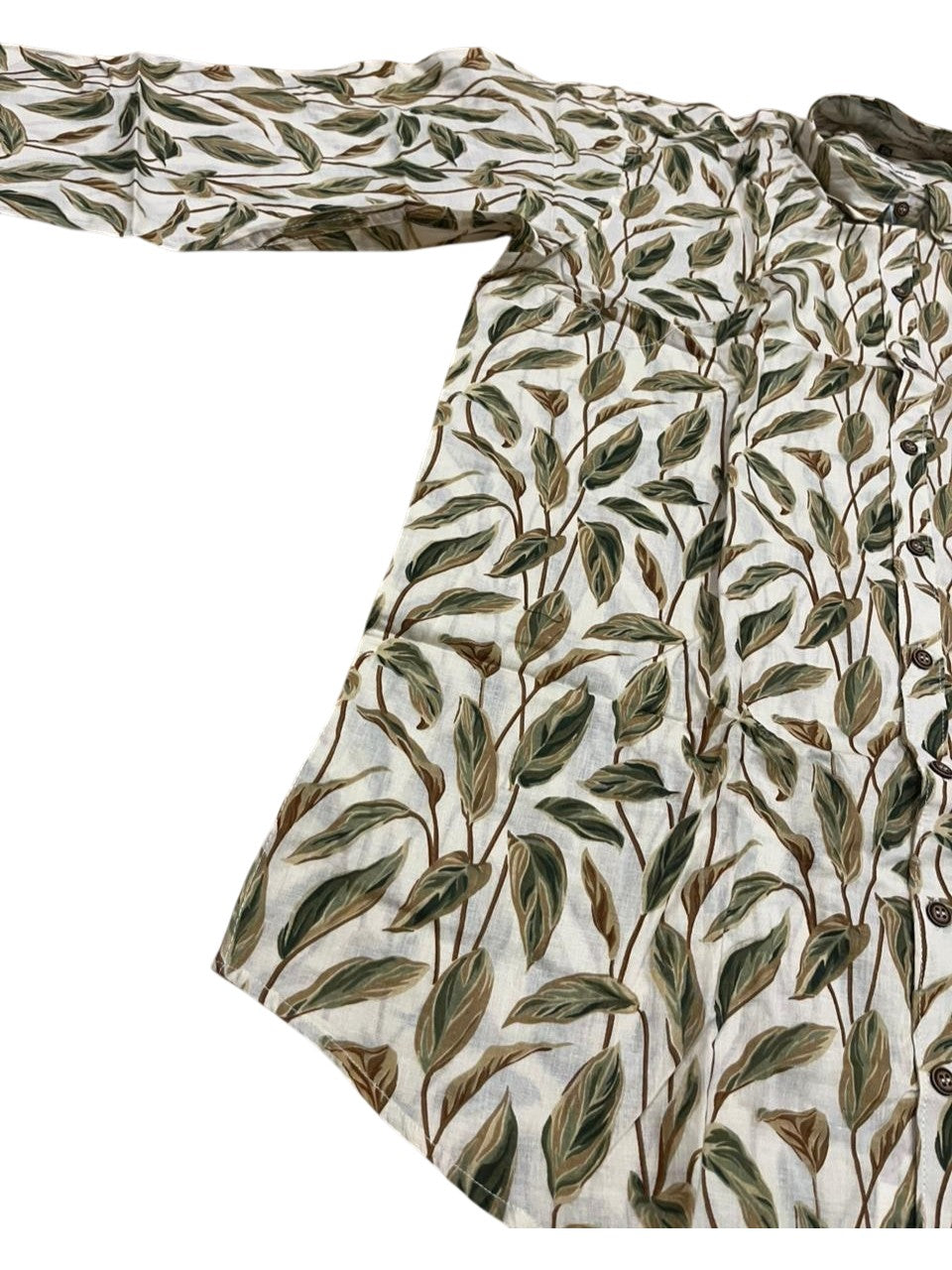 Southloom Jaipur Pure Cotton Block Printed Shirt for Men in Full Sleeve