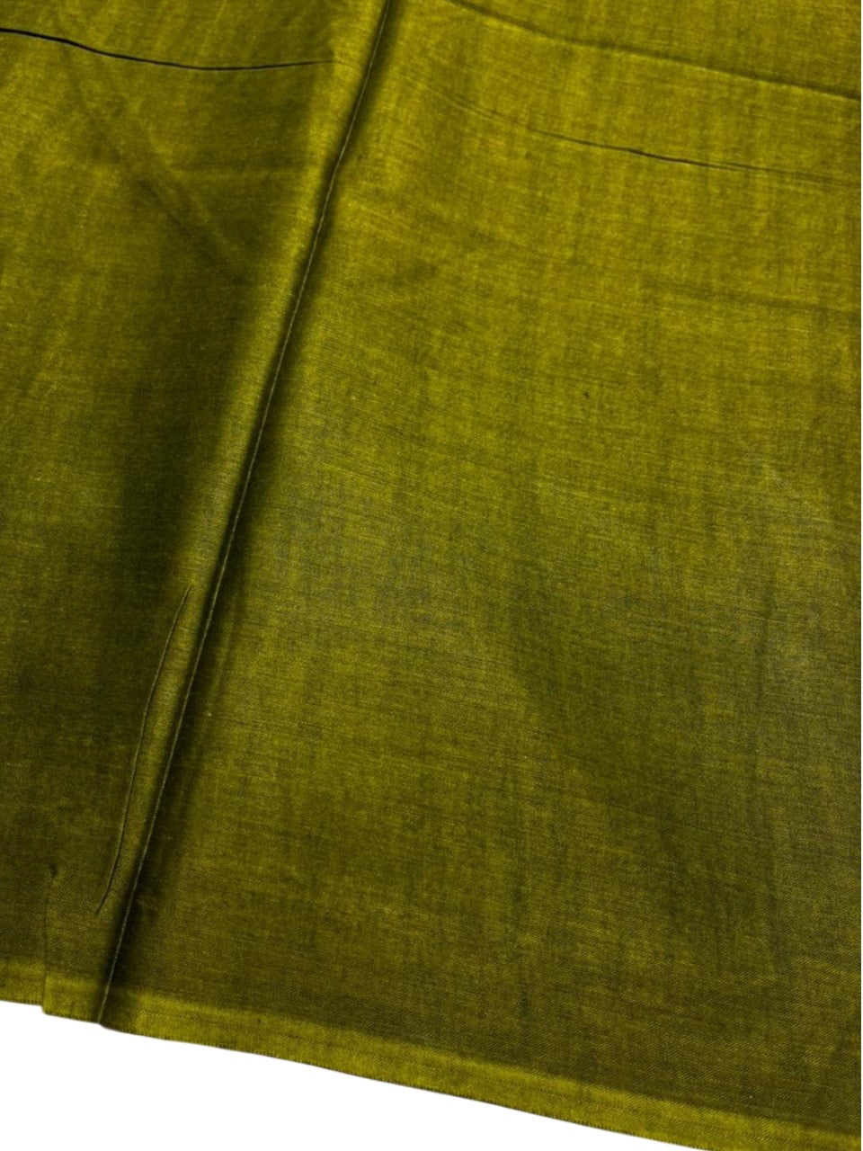 Southloom Muslin Cotton Saree With Floral Prints on the Body and Borders