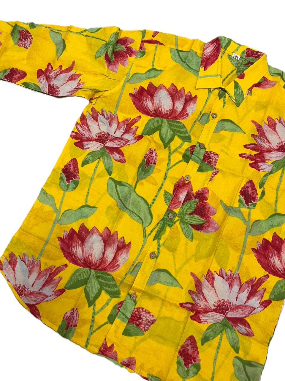 Southloom Jaipur Pure Cotton Block Printed Shirt for Men in Full Sleeve