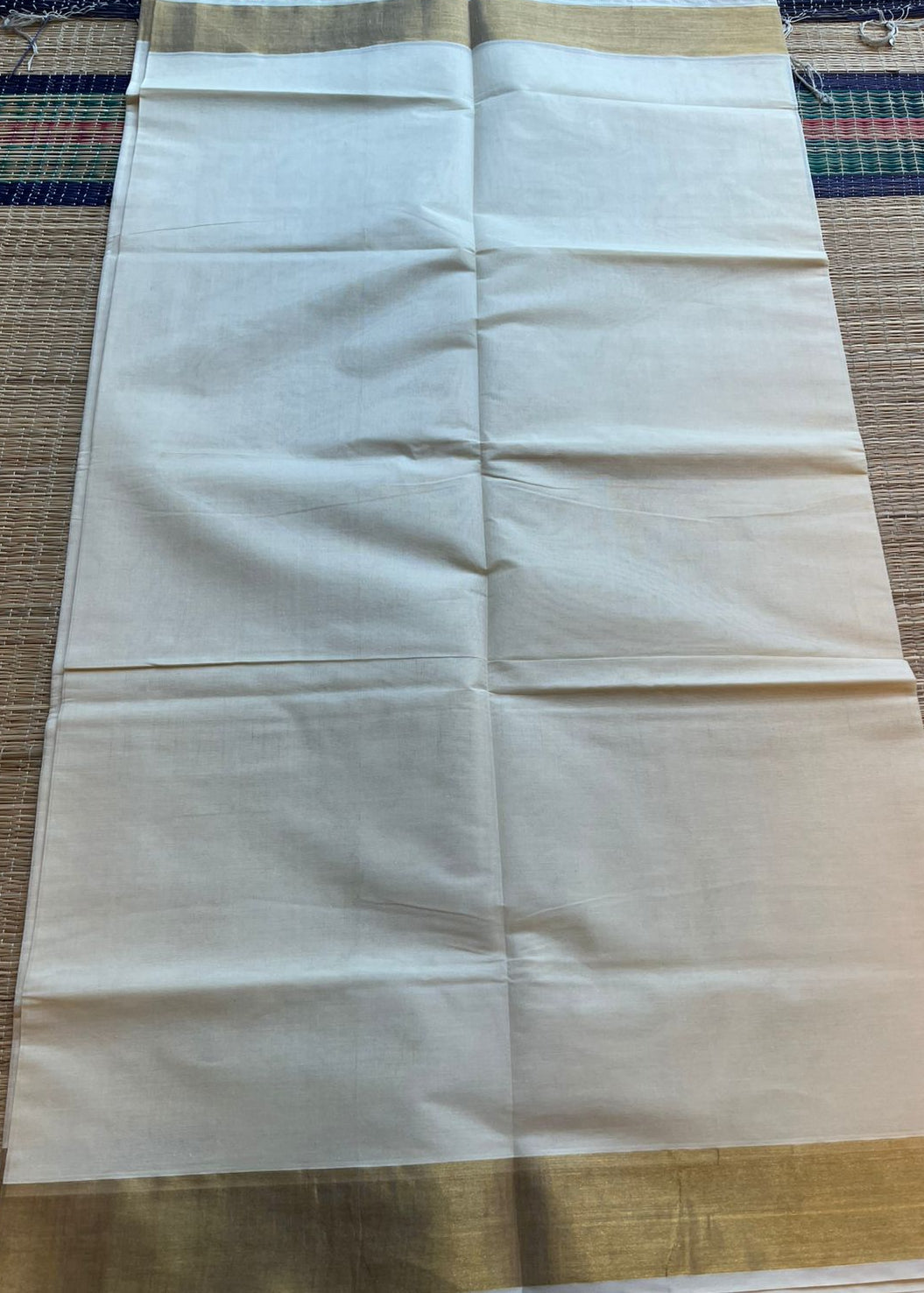 Southloom Kerala Cotton Saree (Rani Pink) SL452