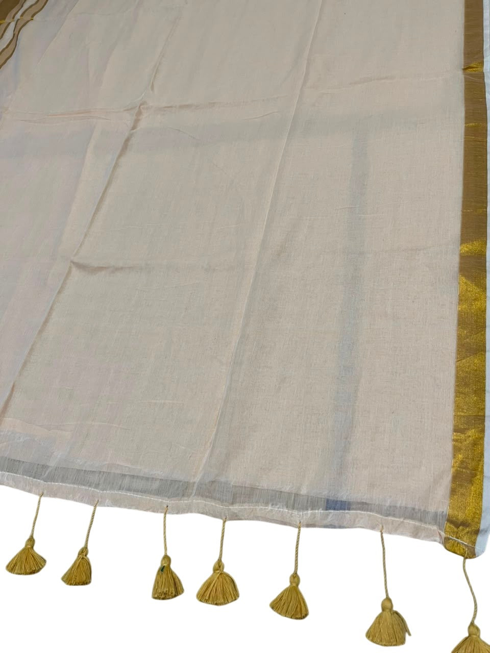 Southloom Mul Cotton 120 x 120 Soft Fabric Saree SL215